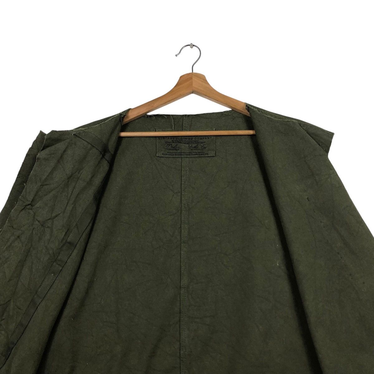 Japanese Brand CRAFTSMANSHIP Biker Tactical Asym Field Vest Olive Utility Size US M / EU 48-50 / 2 - 15 Thumbnail