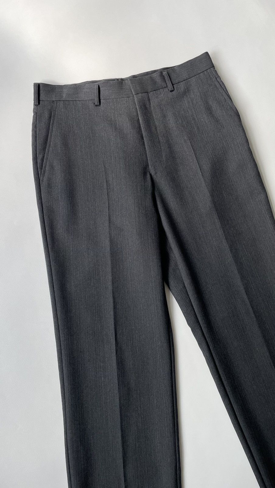 Comme des Garcons A/W 07 Grey Pinstripe Wool Trousers Size US 32 / EU 48 - 8 Thumbnail