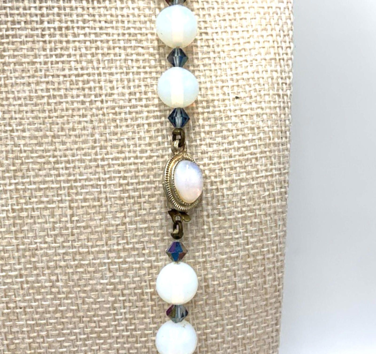 Other Art Deco Opalescent Opalite/Opaline Moonglow Necklace Japan Size ONE SIZE - 2 Thumbnail