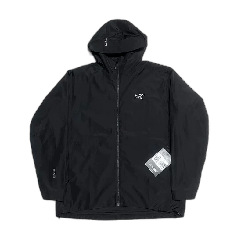 Arc'teryx Arcteryx Solano Hoody Softshell Jacket Black Size US XL / EU 56 / 4 - 1 Thumbnail
