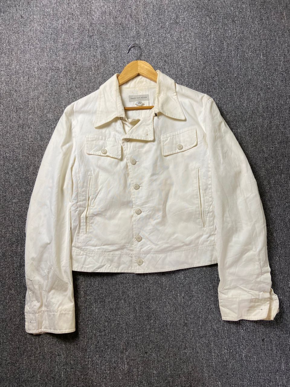 Dries Van Noten Dries Van Noten Multipocket Cotton Jacket (203) Size US M / EU 48-50 / 2 - 1 Thumbnail
