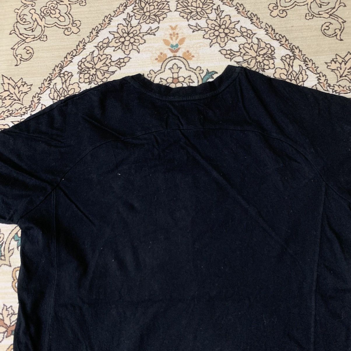 Designer RARE 1PIU1UGUALE3 RELAX ❌ KAPPA BIG LOGO T-SHIRT BLACK Size US M / EU 48-50 / 2 - 6 Thumbnail