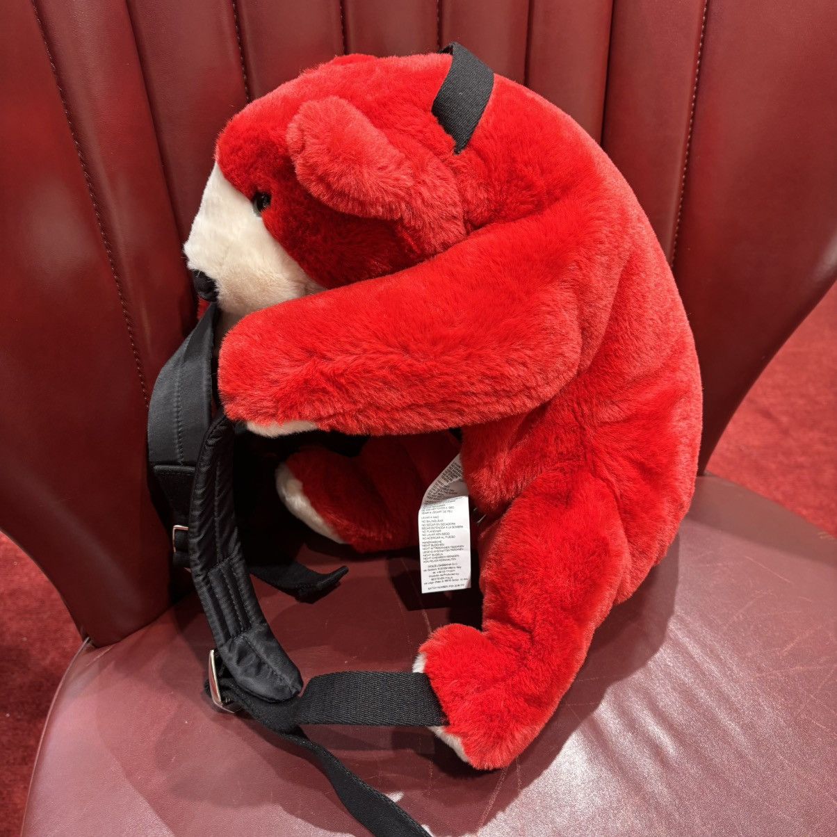 Dolce & Gabbana Dolce & Gabbana red bear backpack Size ONE SIZE - 7 Thumbnail