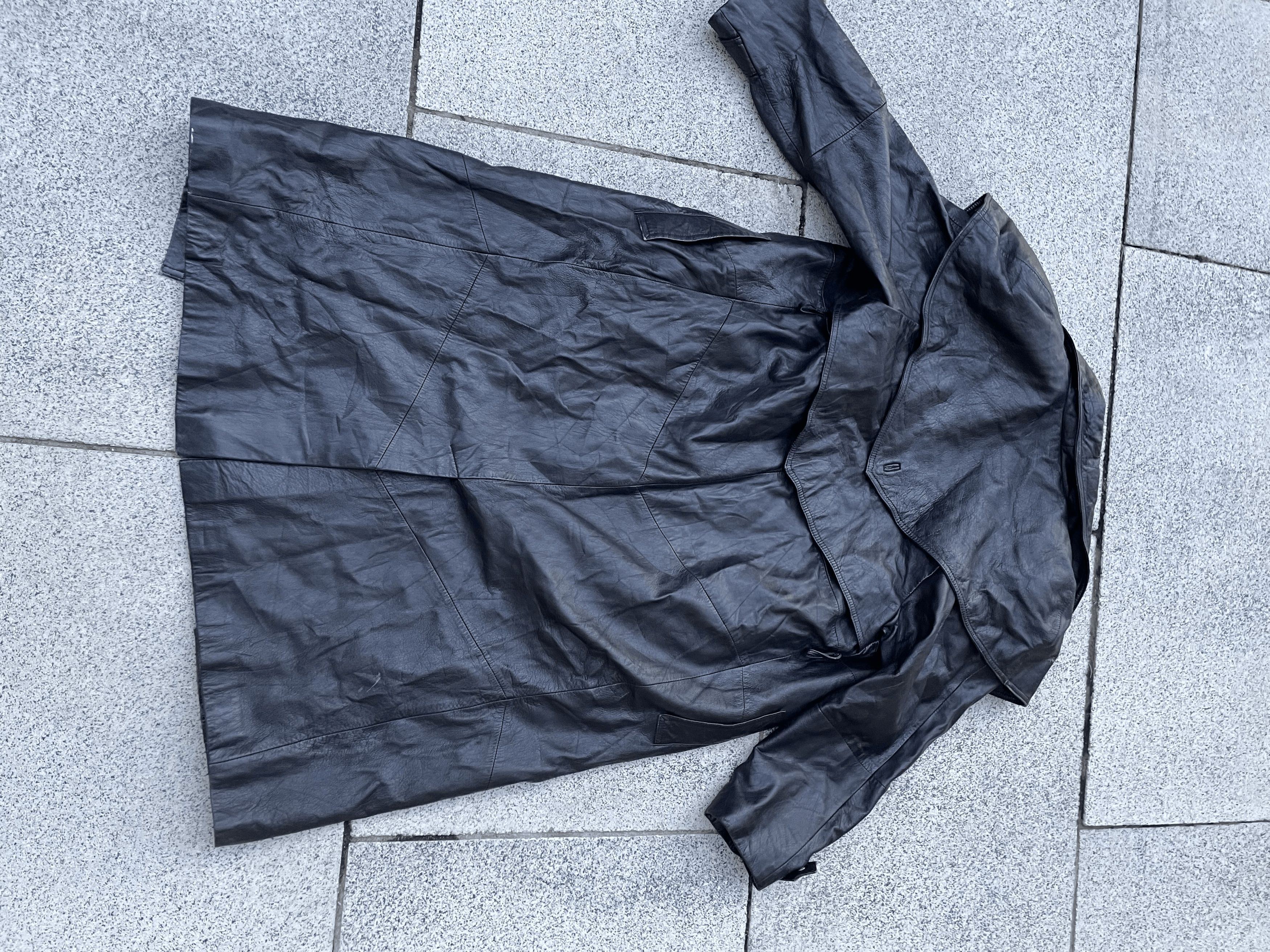Vintage × Wilsons Leather Vintage Wilsons Leather Double Breasted Trenchcoat Size US M / EU 48-50 / 2 - 5 Thumbnail