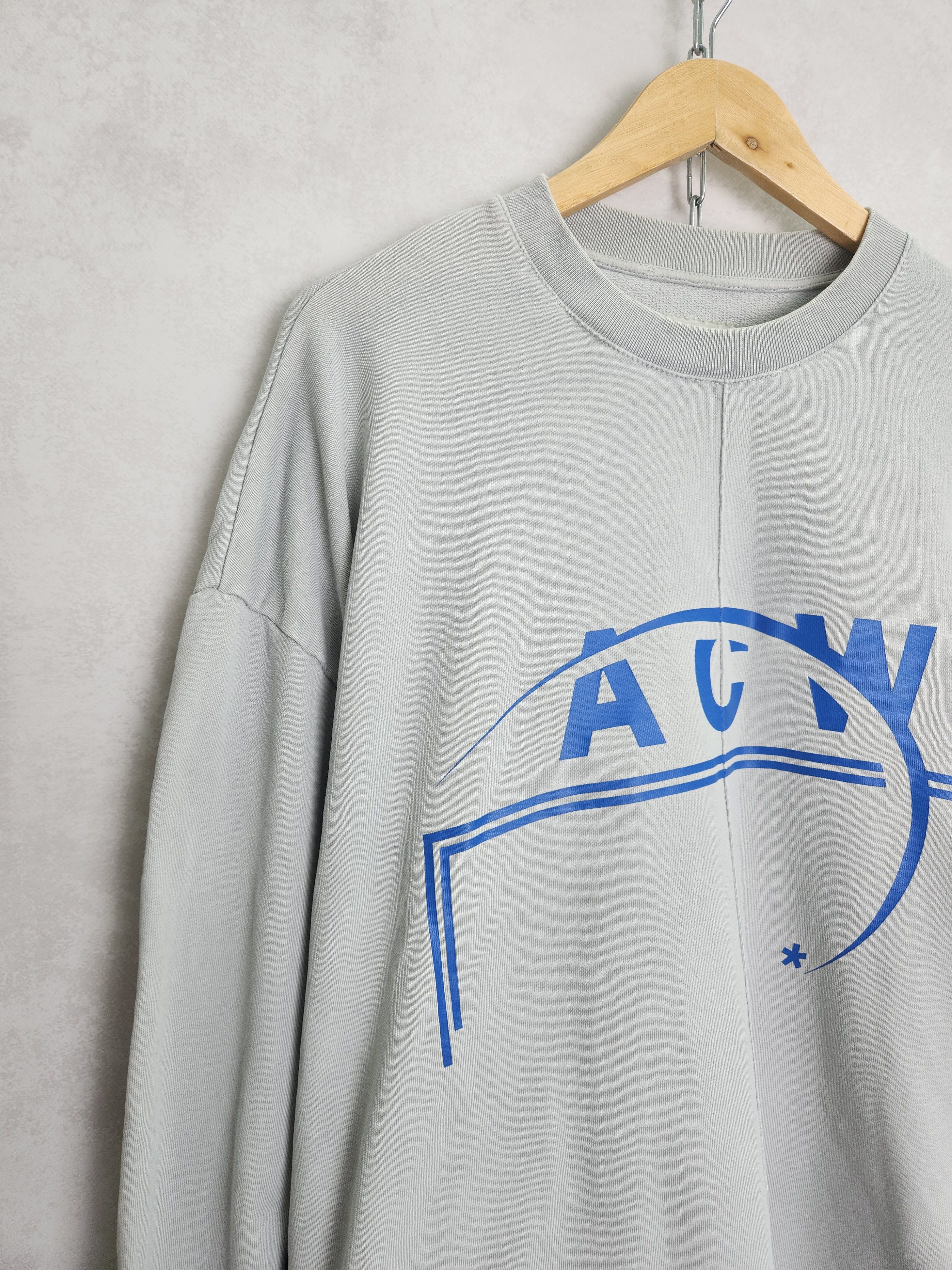 A-COLD-WALL* ACW A cold wall gray long sleeve sweashirt logo Size US L / EU 52-54 / 3 - 4 Thumbnail