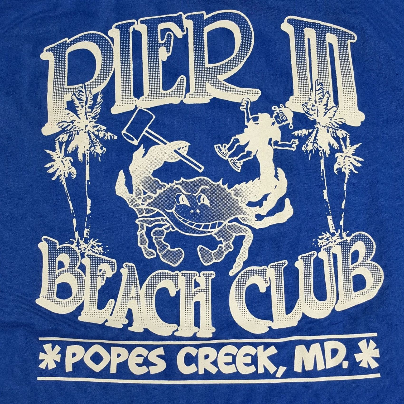 Hanes VINTAGE Beach Club T-Shirt Men XS? Hmm Size US M / EU 48-50 / 2 - 2 Thumbnail