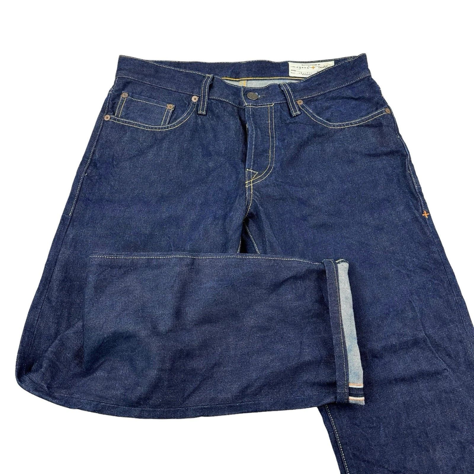 Imogene + Willie Imogene + Willie Jeans Mens 31x28 Charlie Cut Selvedge Denim Size US 31 - 1 Thumbnail