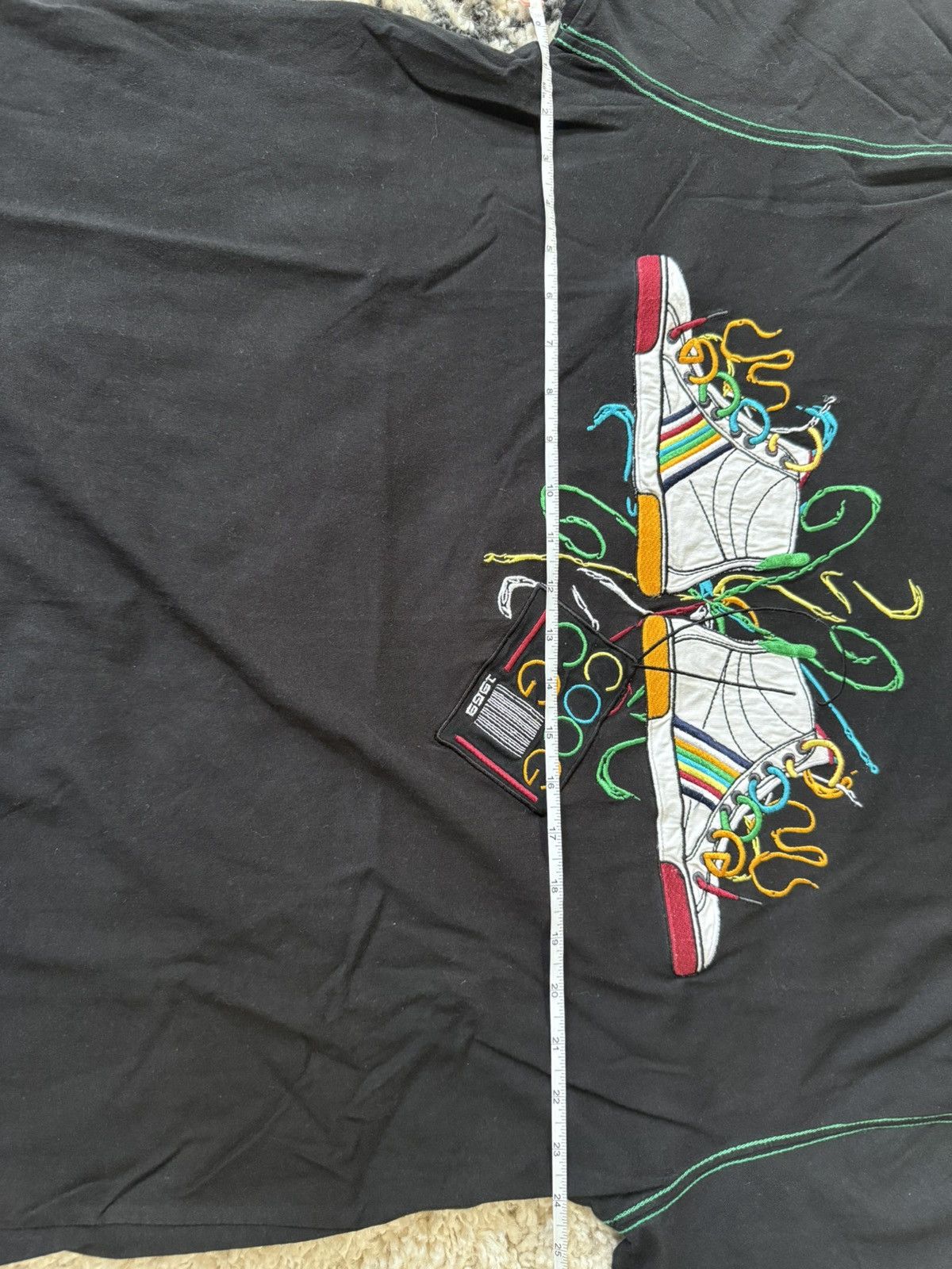 Coogi × Vintage Coogi Sneaker T-Shirt Size US XXL / EU 58 / 5 - 5 Thumbnail