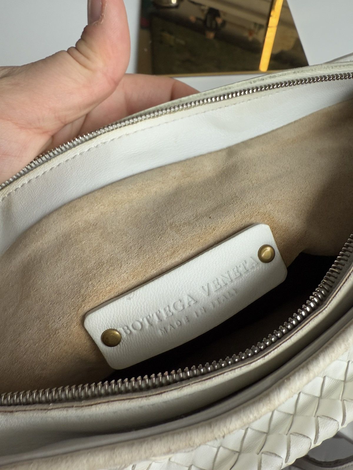 Bottega Veneta × Designer × Vintage Bottega Veneta leather crossbody shoulder bag designer luxury Size ONE SIZE - 16 Thumbnail