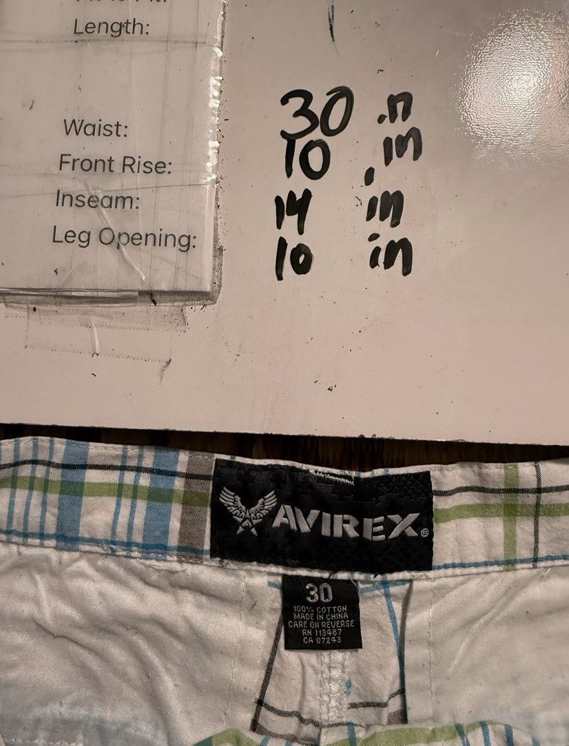 Avirex Vintage Avirex Plaid Shorts Size US 30 / EU 46 - 4 Thumbnail