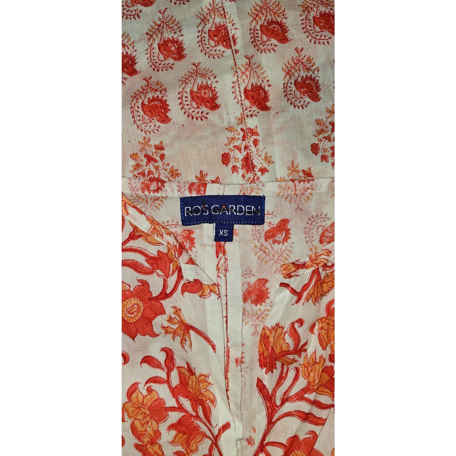 Anthropologie New Anthropologie Ro's Garden Bhopali Dress $220 X-SMALL Size XS / US 0-2 / IT 36-38 - 4 Thumbnail