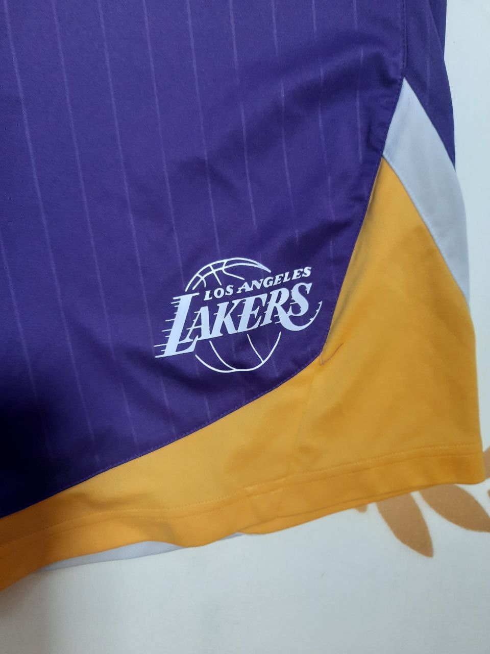 Adidas × NBA Adidas LA Lakers Shorts 2012-2013 Size US 32 / EU 48 - 4 Thumbnail