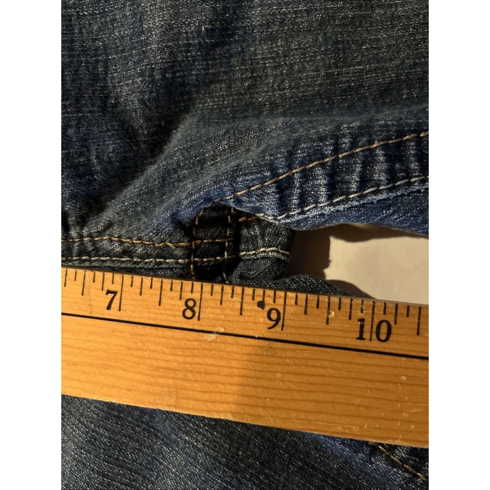 Other Ariya Jeans Women’s 11 / 12 Blue Denim 29x27 Distressed Size 29" - 7 Thumbnail