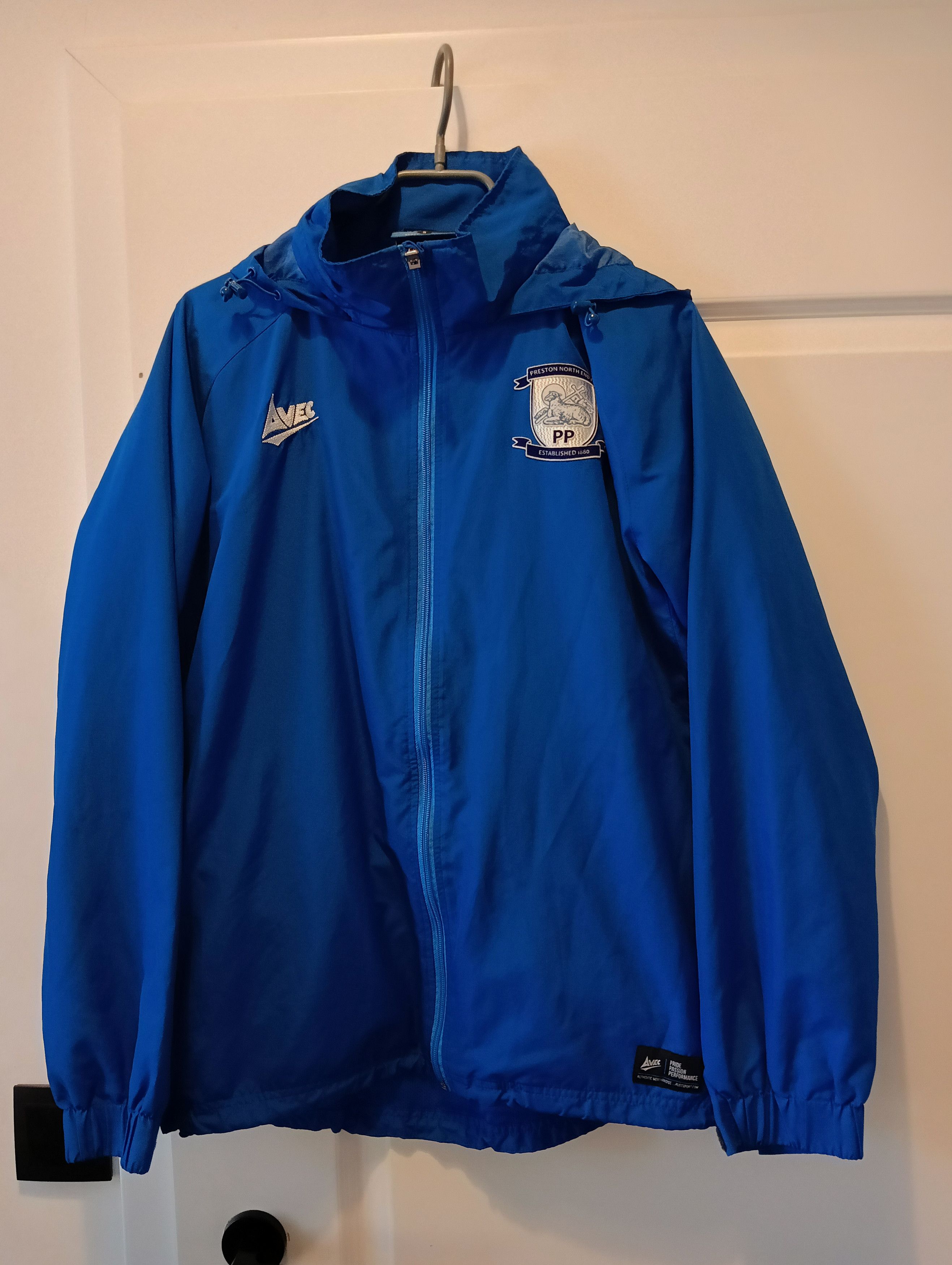 Preston North End FC Football Zip Training Jacket