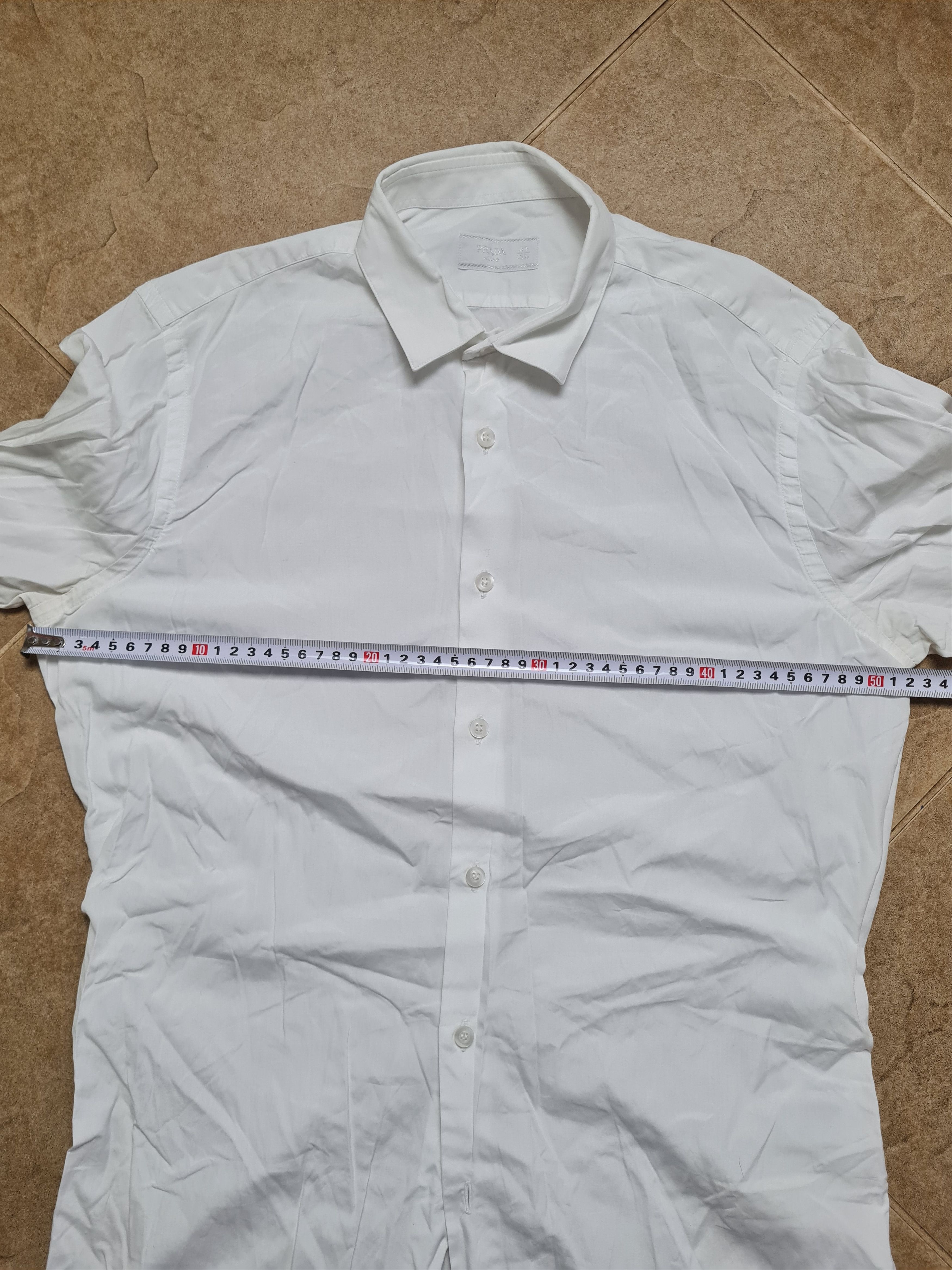 Prada PRADA Milano Men's White Long Sleeve Dress Shirt Italy Size US S / EU 44-46 / 1 - 8 Thumbnail