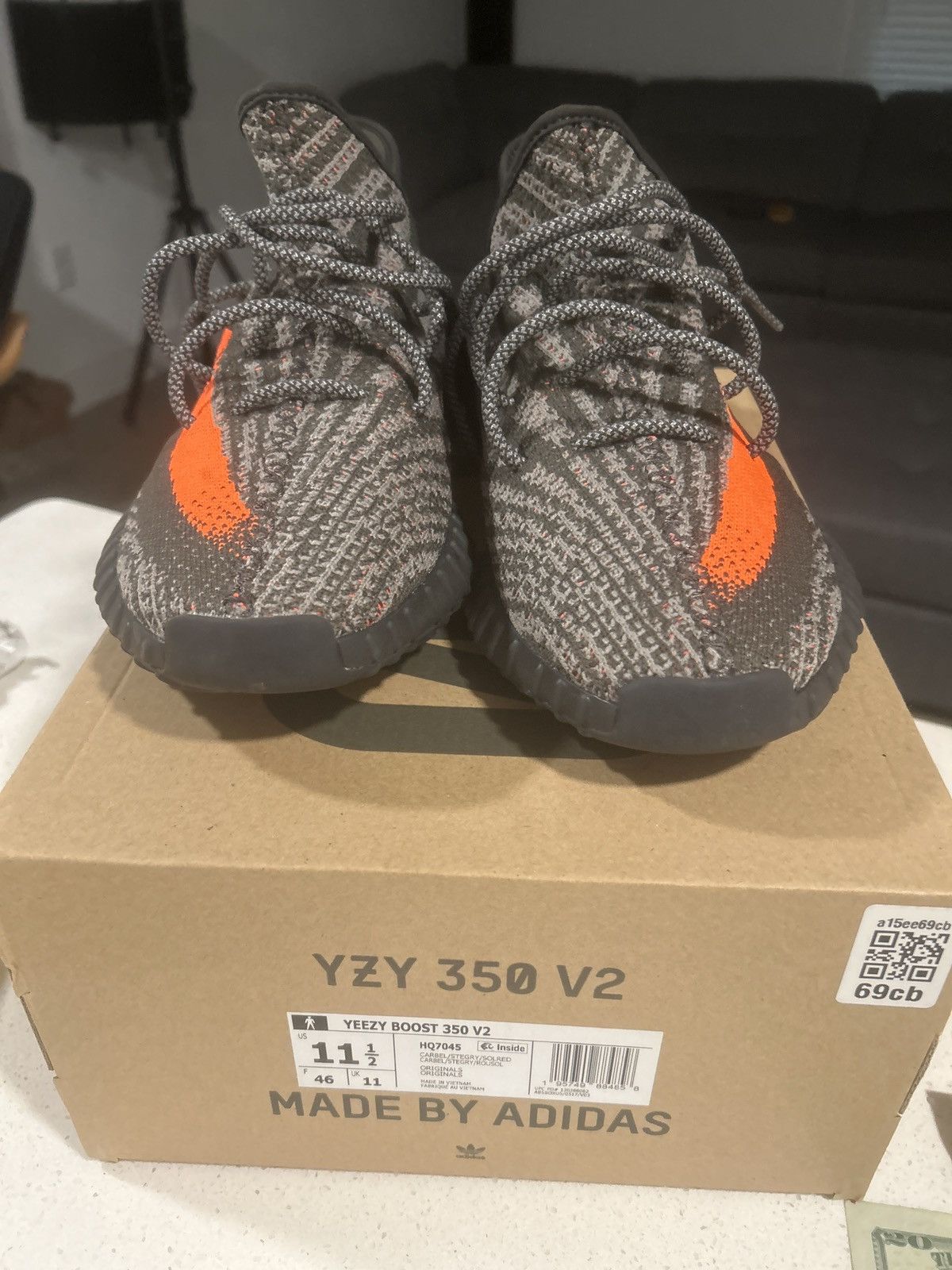 Yeezy Yeezy Boost 350 V2 Size US 11.5 / EU 44-45 - 5 Thumbnail