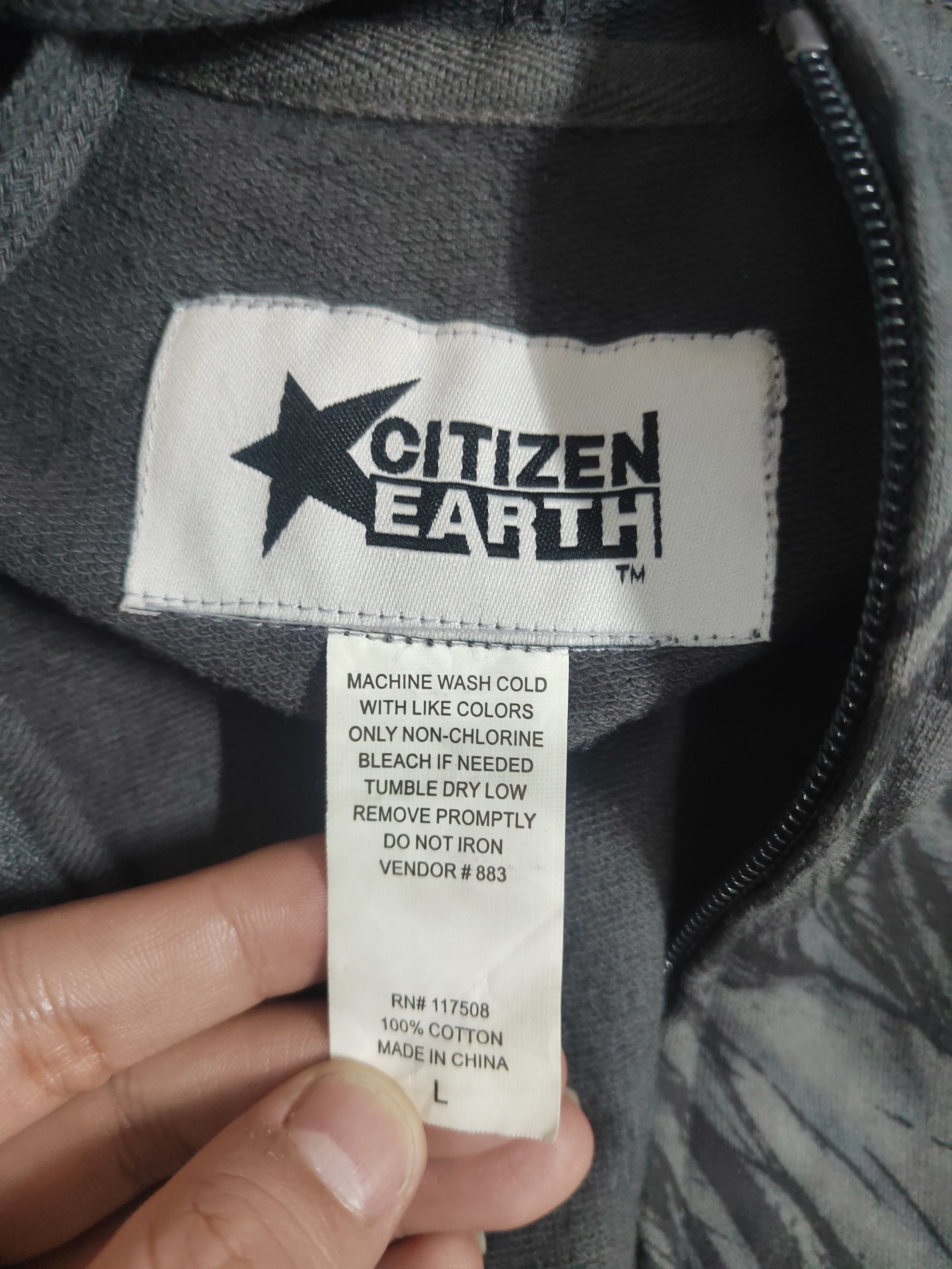 Affliction affliction style earth citizens skullwings zipup hoodie Size US L / EU 52-54 / 3 - 3 Thumbnail