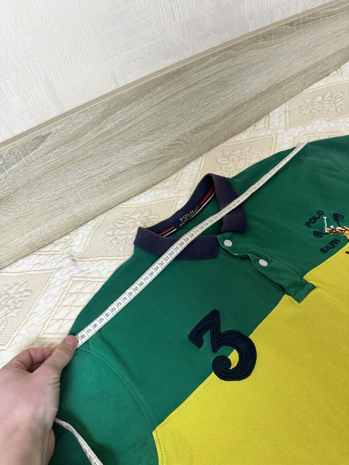 Polo Ralph Lauren 🔥 Polo Ralph Lauren Club Y2K Chief Keef Vintage Polo T Shirt Size US L / EU 52-54 / 3 - 9 Thumbnail