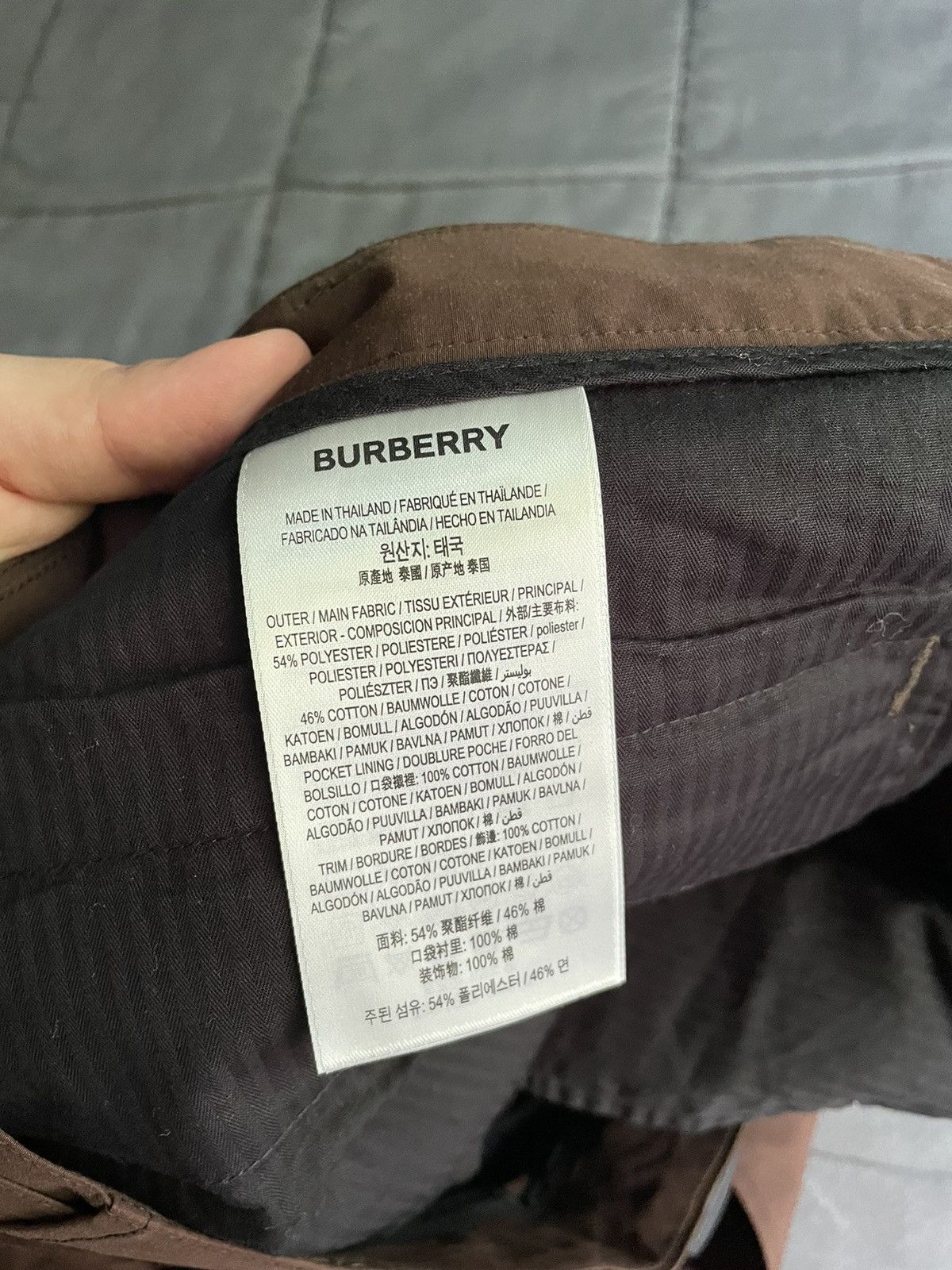 Burberry Burberry Brown Yellow Cargo Pants Size US 38 / EU 54 - 9 Thumbnail