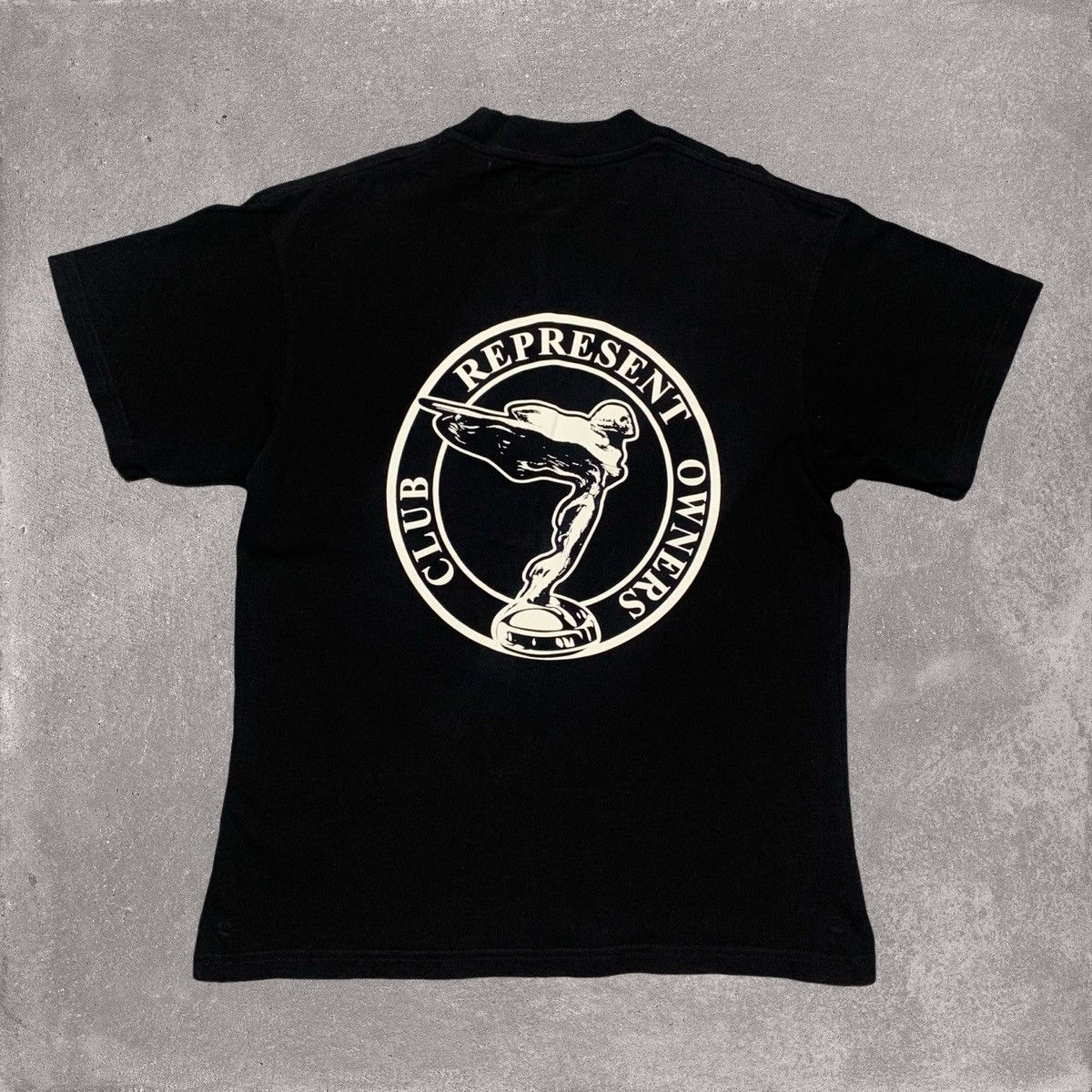 Represent Clo. Represent Small Owners Club Angel Jet Black Tee Size US S / EU 44-46 / 1 - 1 Thumbnail
