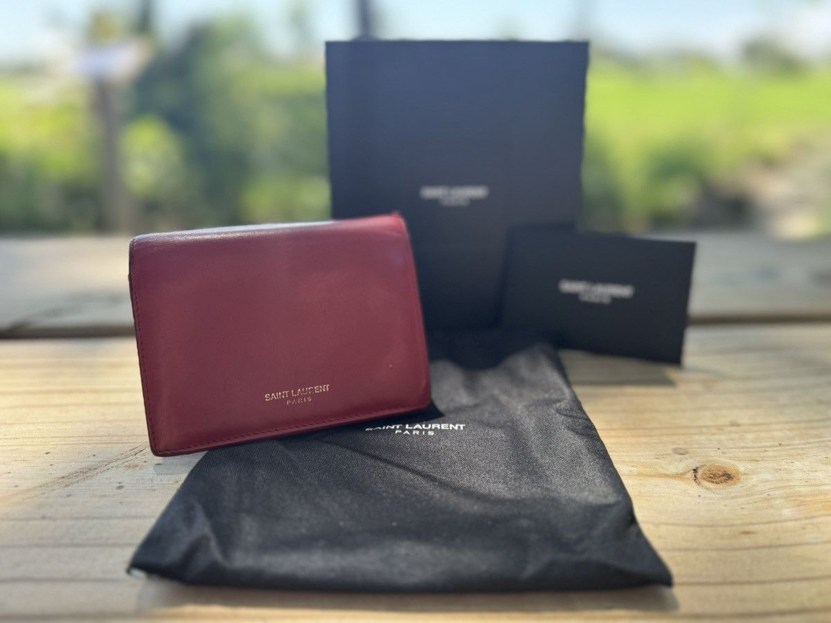 Saint Laurent Paris Saint Laurent Wallet Size ONE SIZE - 1 Thumbnail