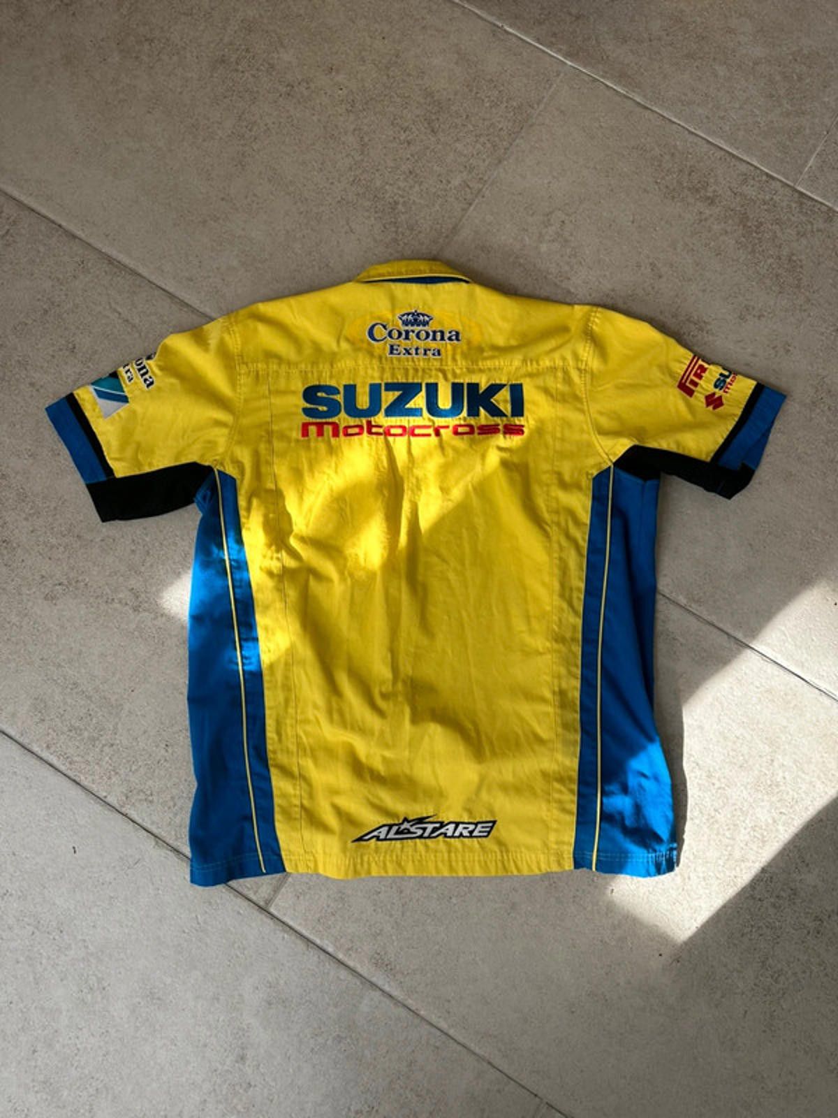 Designer Suzuki Motorcross Shirt Size US XL / EU 56 / 4 - 4 Thumbnail