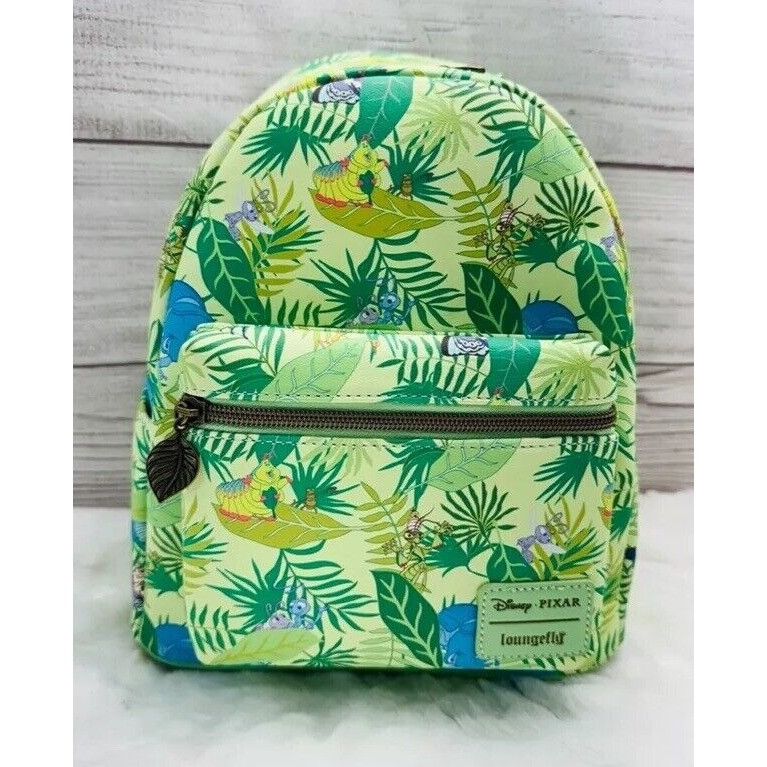 Loungefly Disney A Bugs Life Heimlich Floral Leaf Allover Pr