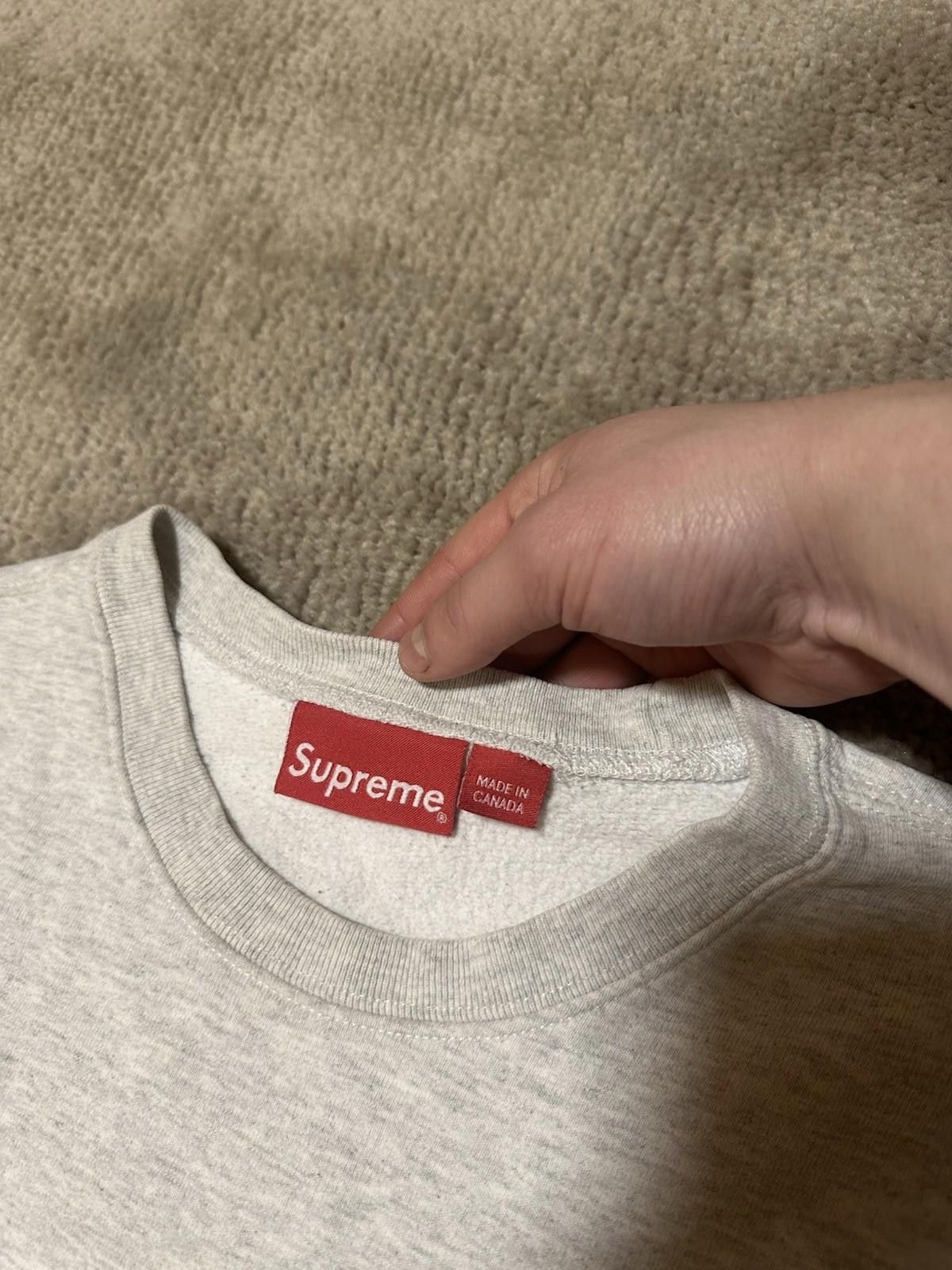 Supreme Supreme Ganesh Crewneck SS18 Ash Grey Sz M Size US M / EU 48-50 / 2 - 7 Thumbnail