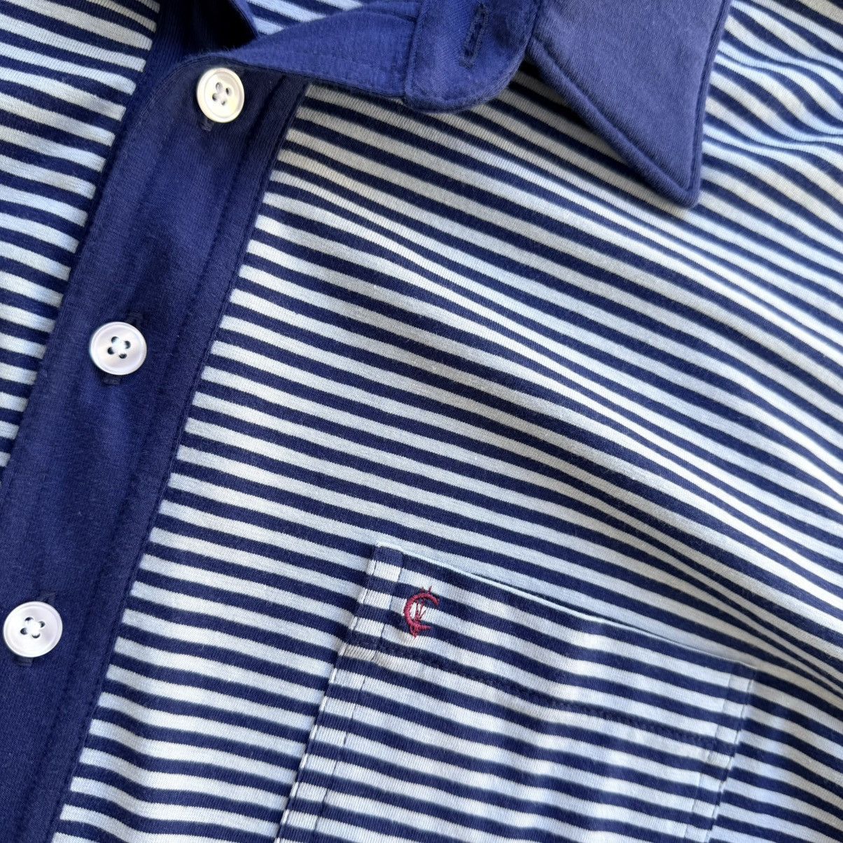 Criquet Criquet Polo Shirt Men Size Large Pima Cotton Stretch Size US L / EU 52-54 / 3 - 3 Thumbnail