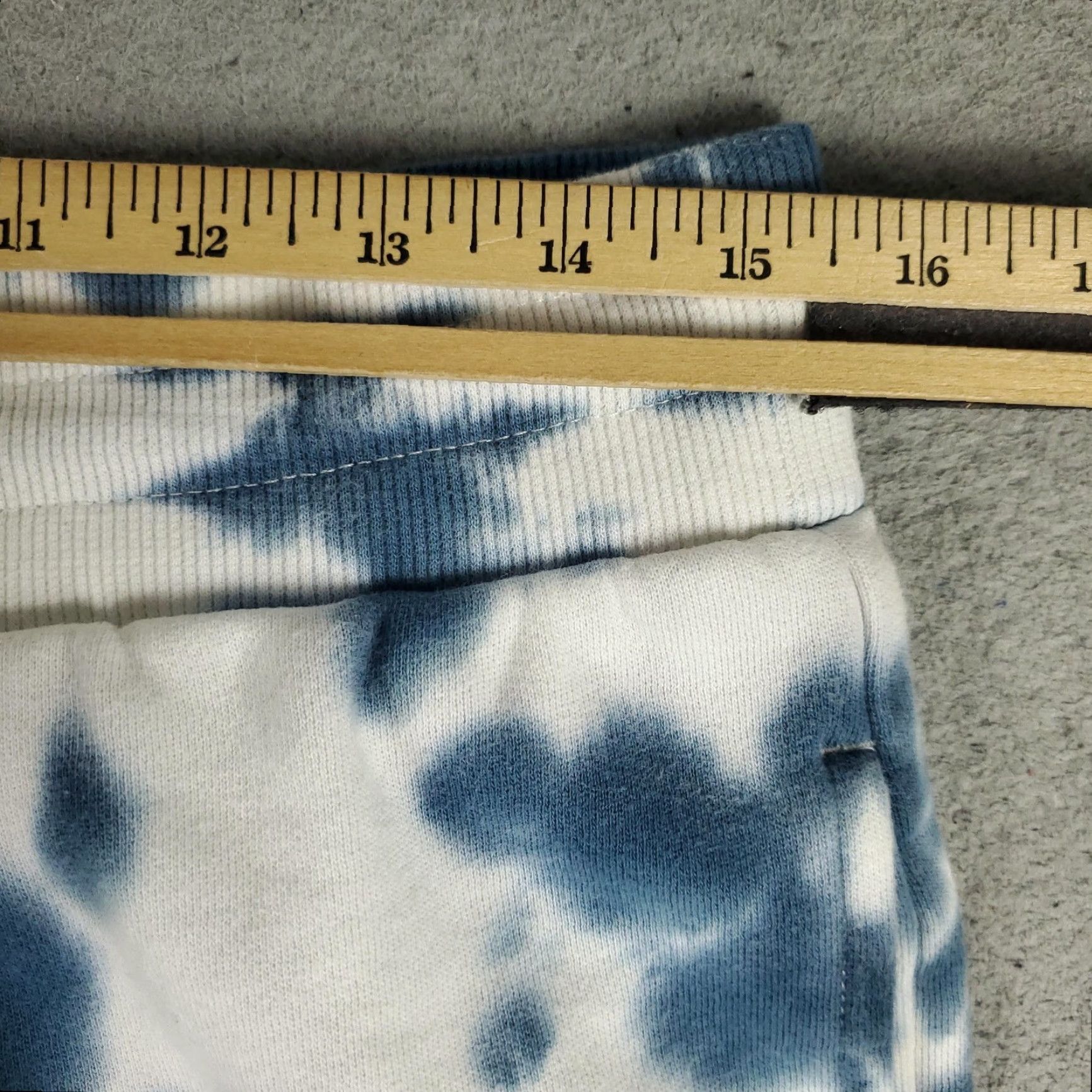 True Religion True Religion Sweatpants Mens Small Blue White Tie Dye Joggers Logo Drawstring Size US 29 - 5 Thumbnail