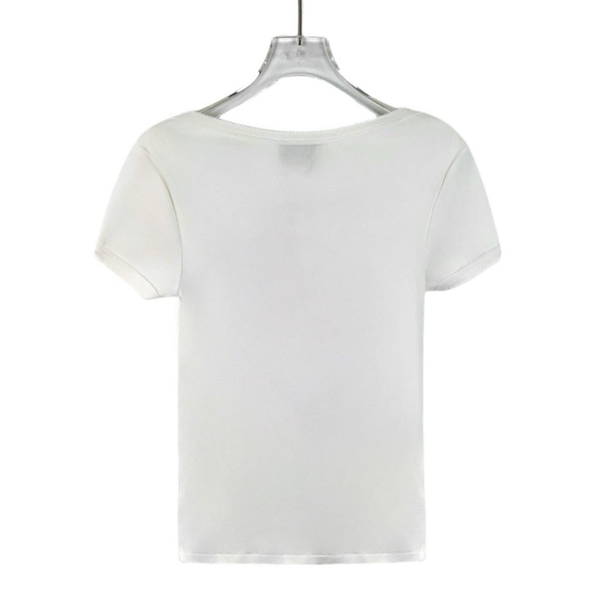 Miu Miu Miu Miu x Petit Bateau cotton short-sleeved T-shirt Size S / US 4 / IT 40 - 2 Thumbnail