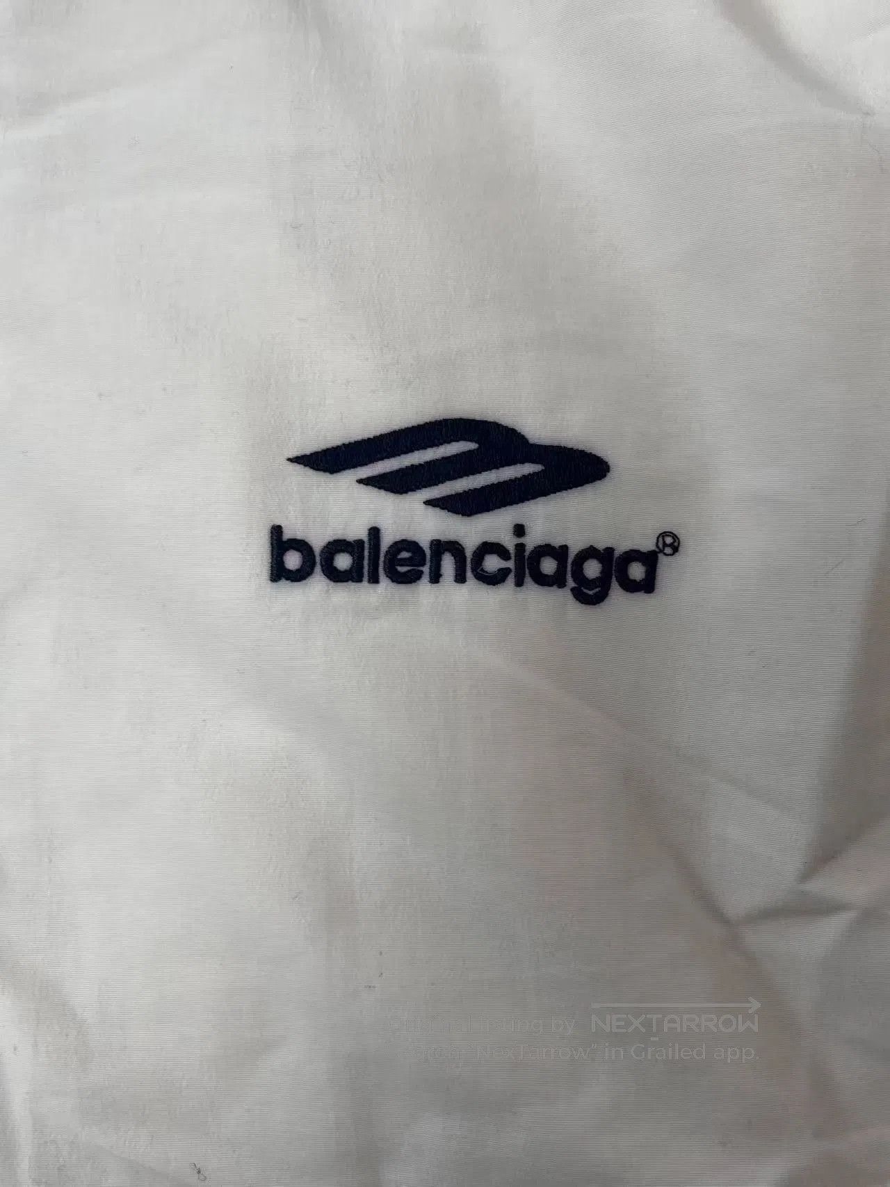 Balenciaga Balenciaga Logo Print Colorblock Oversized Jacket. Size US XS / EU 42 / 0 - 3 Thumbnail