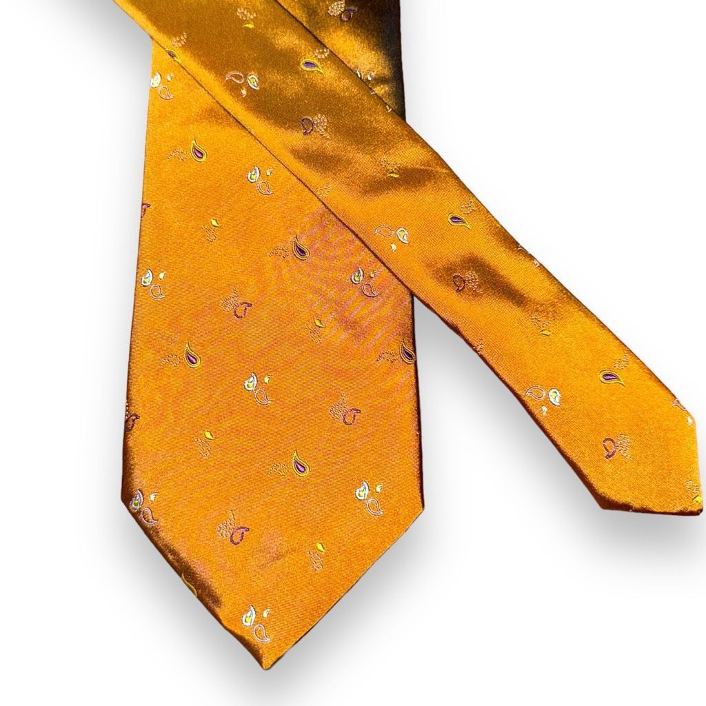 Other Alan Rouleau Couturier Brown Micro-Paisley Made in Italy Tie Size ONE SIZE - 1 Thumbnail