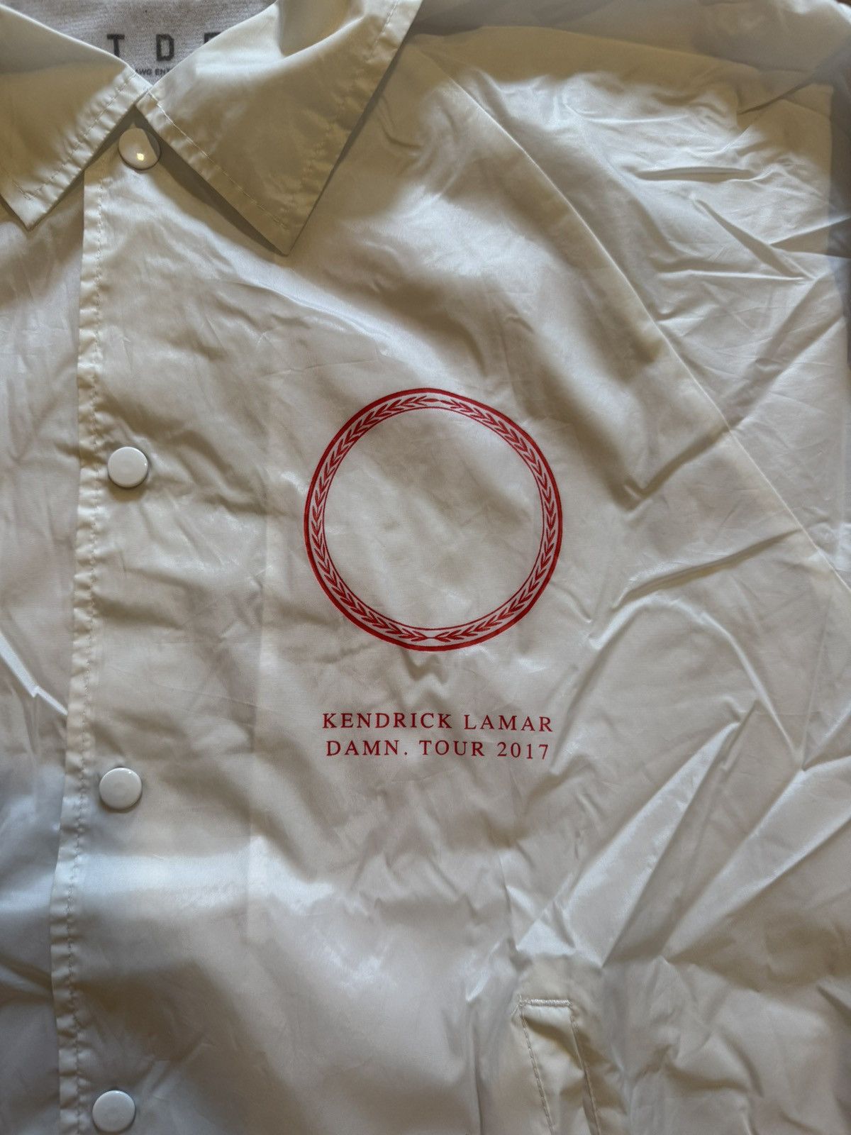 Kendrick Lamar Kendrick Lamar Damn. Tour 2017 Windbreaker Size US L / EU 52-54 / 3 - 3 Thumbnail