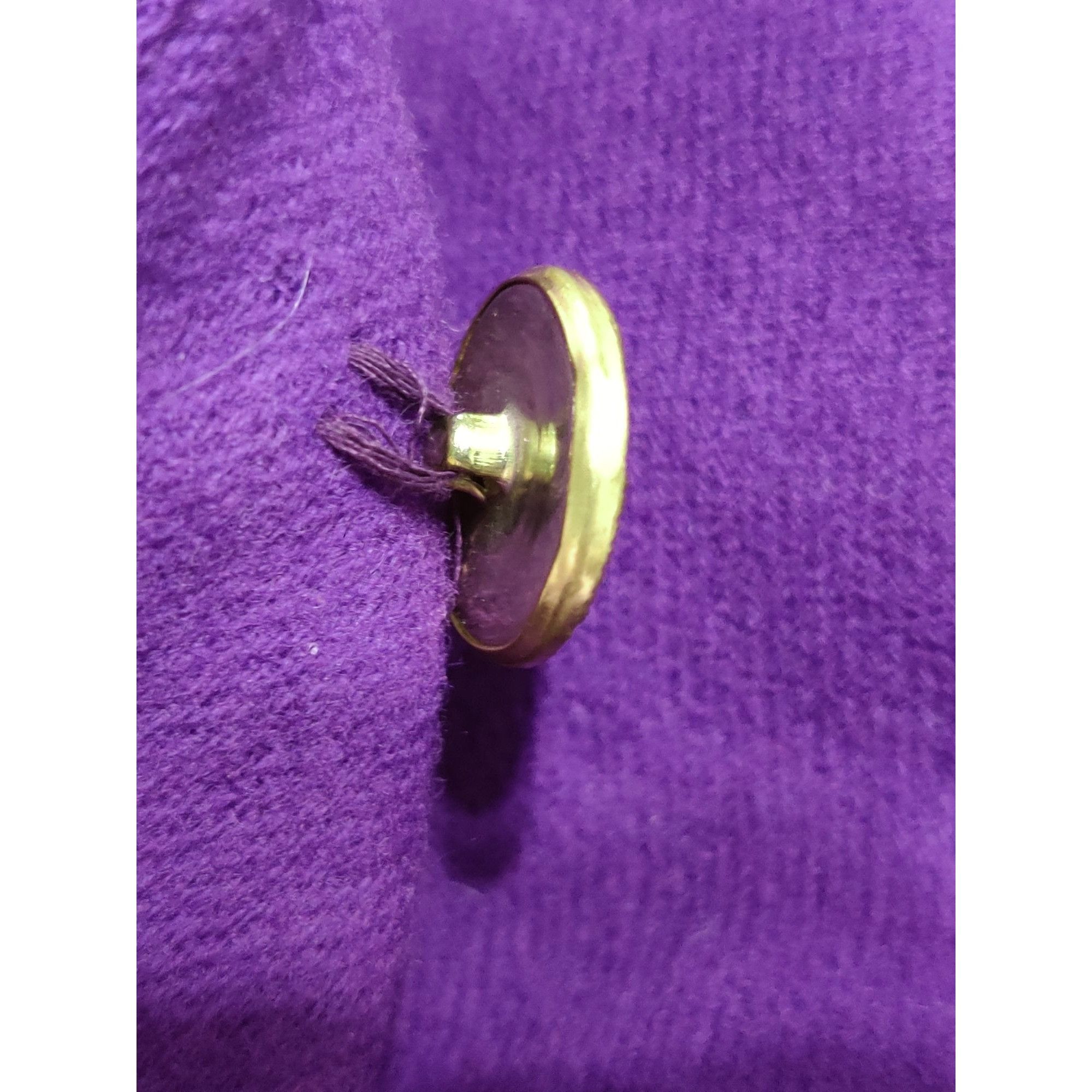 Vintage Vintage Adolfo International 12 Purple Wool Blazer Gold Butt Size XL / US 12-14 / IT 48-50 - 7 Thumbnail