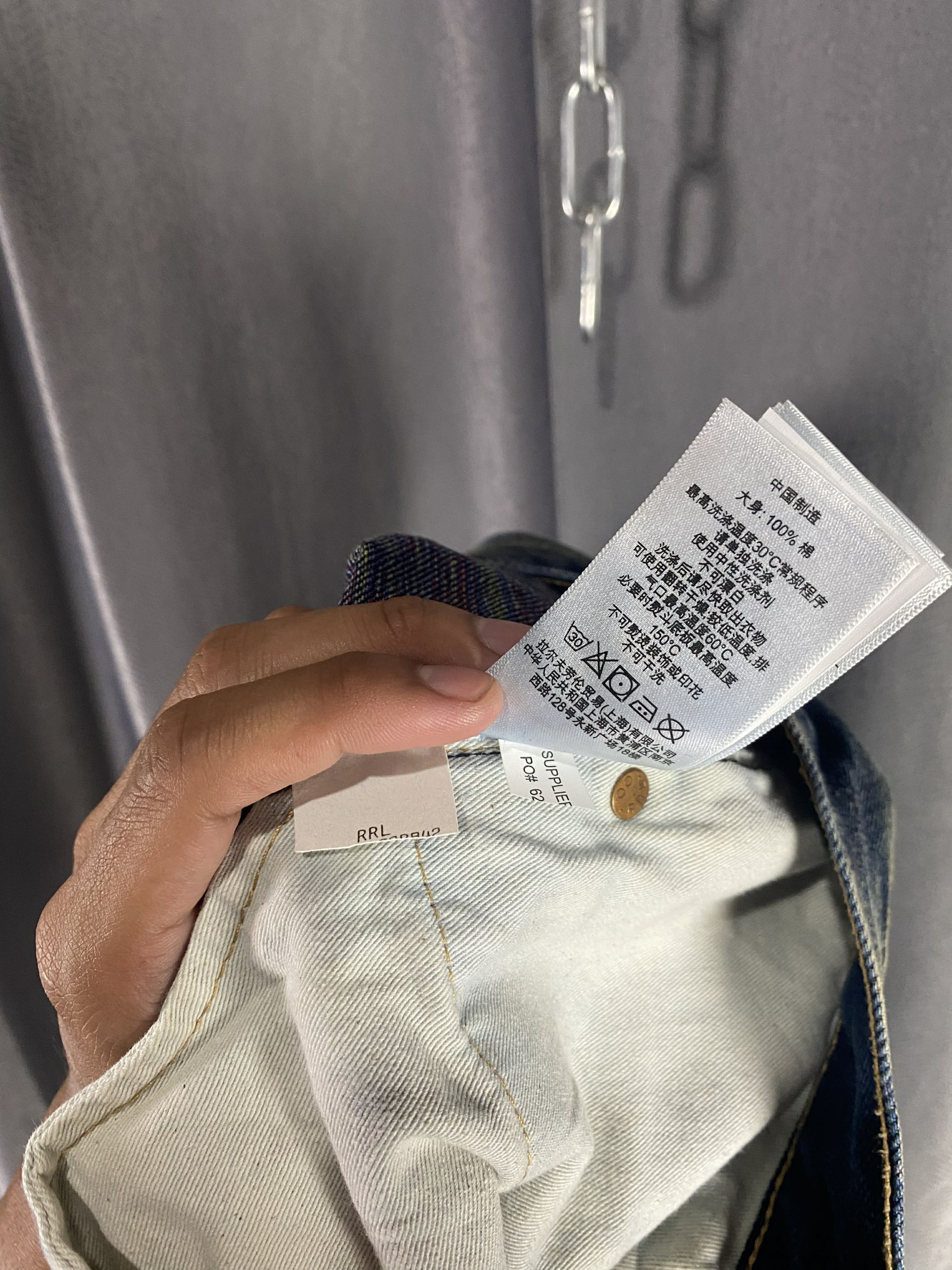 RRL Ralph Lauren RALPH LAUREN DOUBLE RL - RRL - LOW STRAIGHT SELVEDGE DENIM Size US 29 - 13 Thumbnail