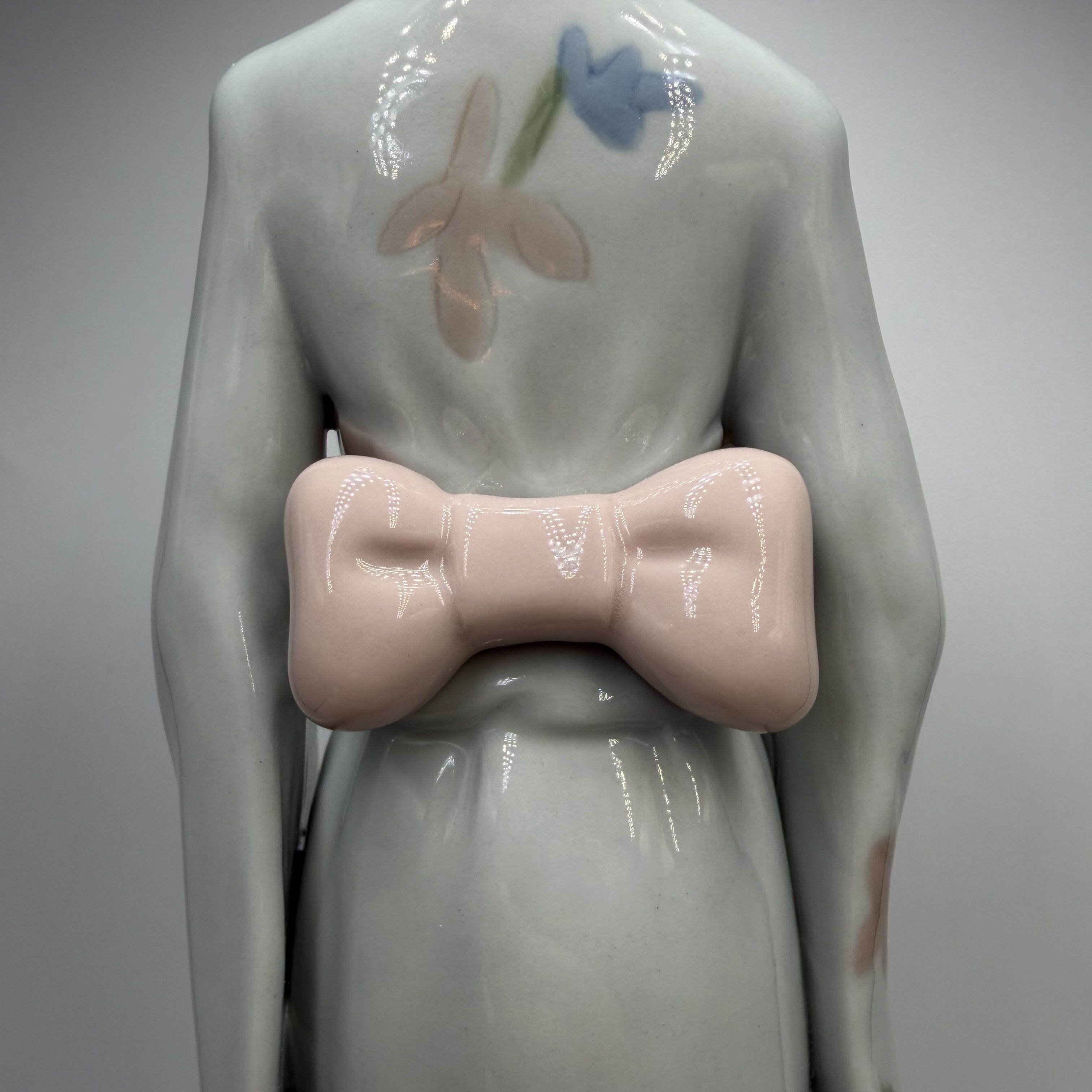 Vintage Pavone Porcelain Japanese Lady Geisha Figurine Fan Italian Size ONE SIZE - 9 Thumbnail