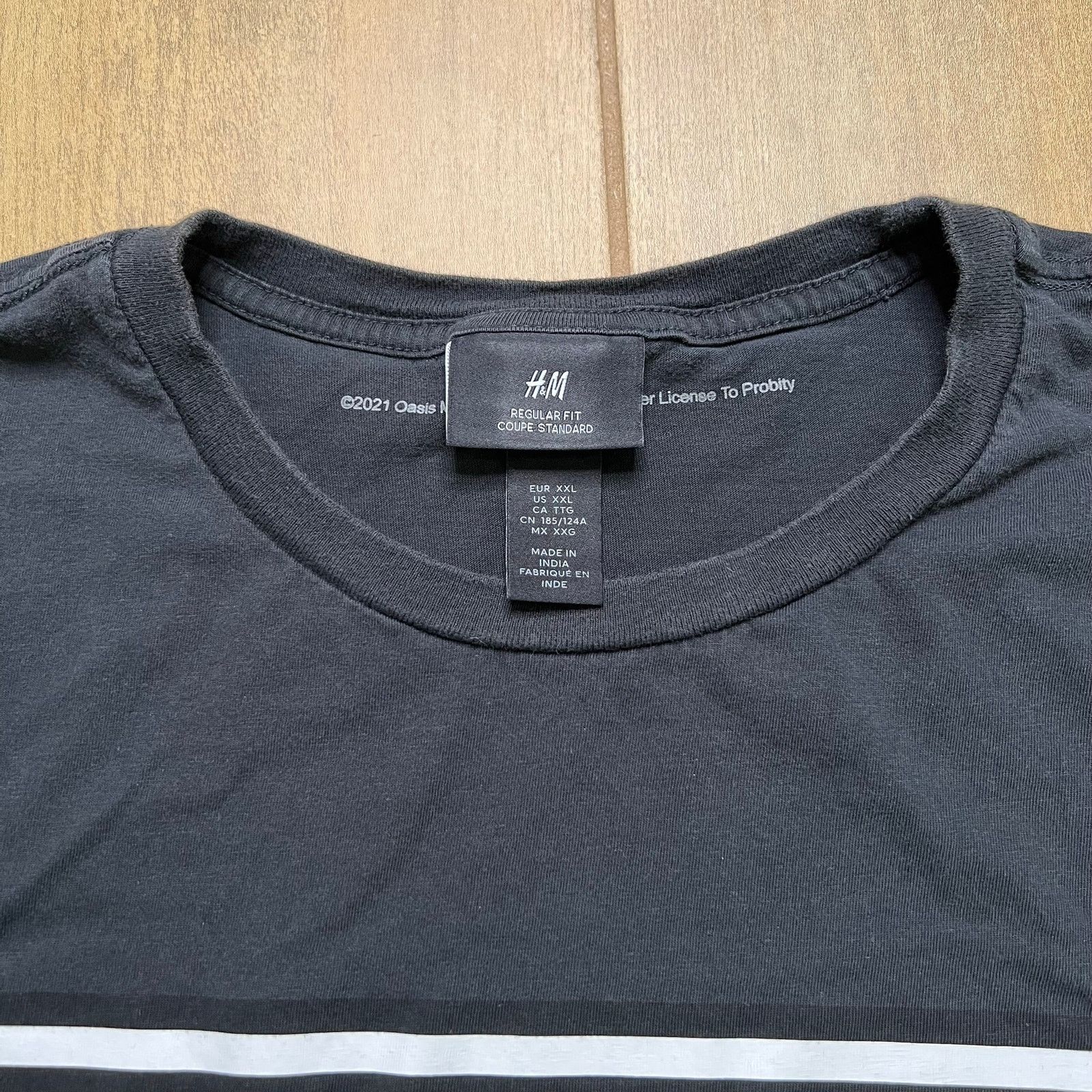 Vintage Oasis Band T Shirt Mens XXL H&M 2021 Britpop Graphic Tee Size US XXL / EU 58 / 5 - 3 Thumbnail