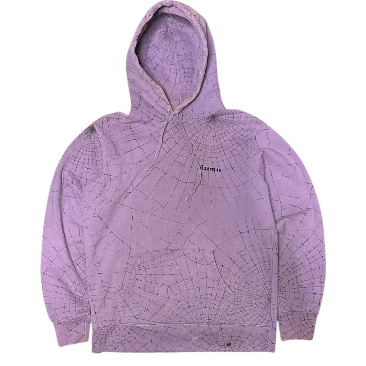 Supreme Supreme F/W 2016 spiderweb hooded sweatshirt hoodie large Size US L / EU 52-54 / 3 - 1 Thumbnail