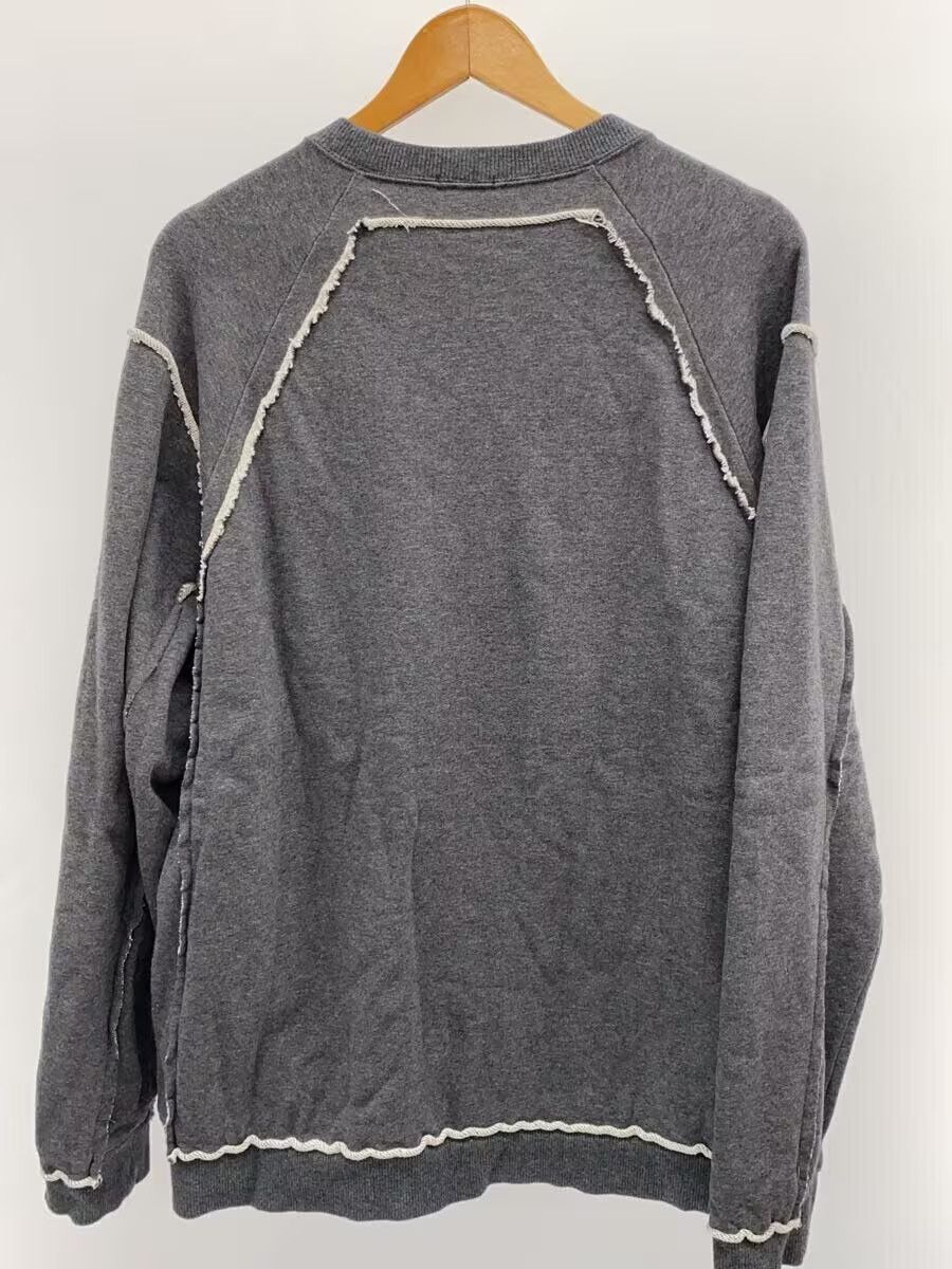 Undercover AW22 Reconstructed Frayed Seam Panel Sweatshirt Size US L / EU 52-54 / 3 - 2 Thumbnail