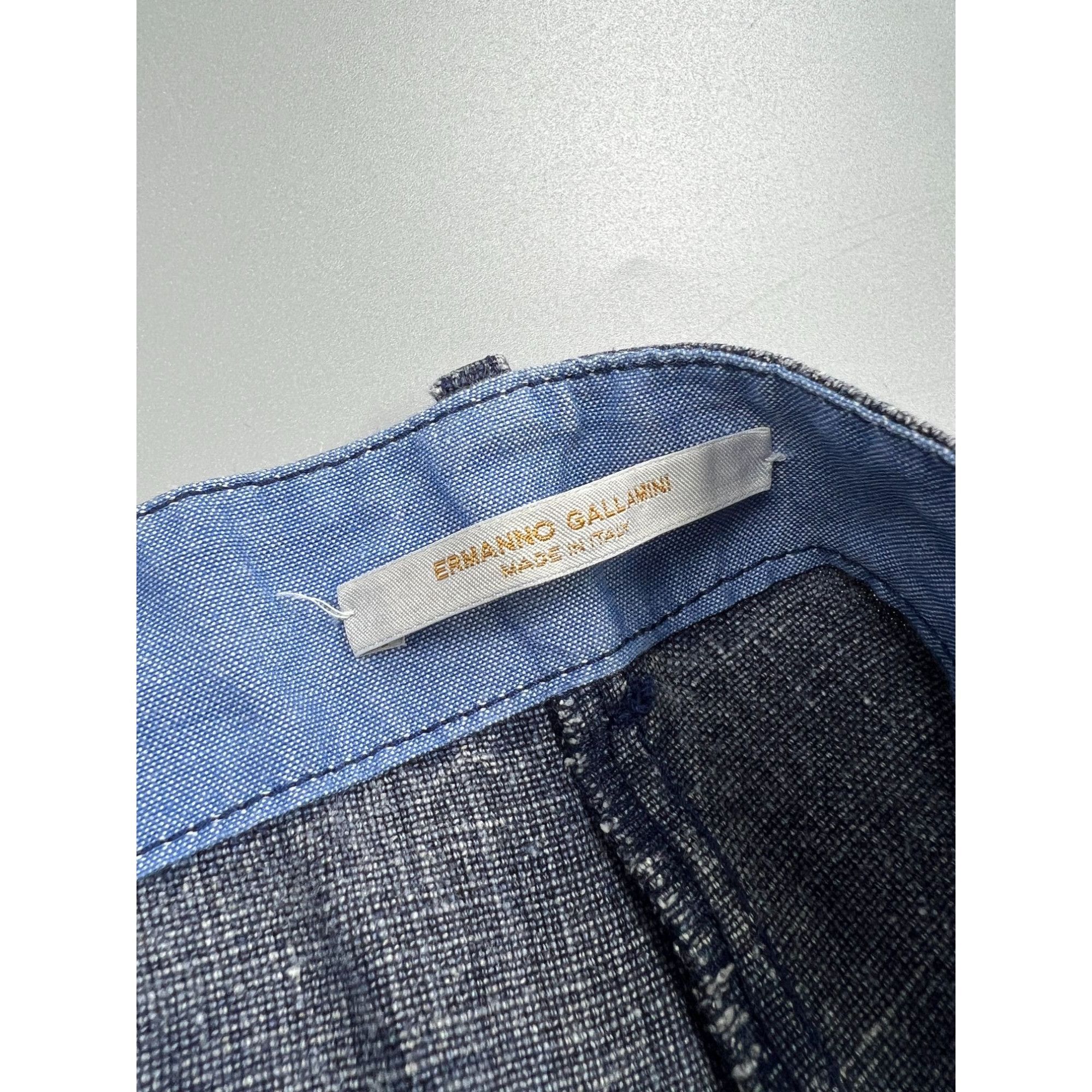 Ermanno Gallamini Ermanno Gallamini Linen Stonewashed Pants (Y0951) Size US 30 / EU 46 - 9 Thumbnail