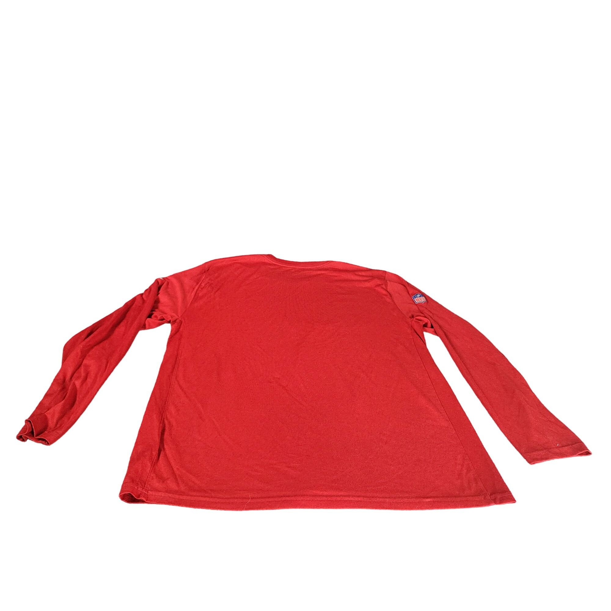 NFL Houston Texans Pullover Tshirt Men Sz XL Red Dri Fit NFL Cas Size US XL / EU 56 / 4 - 7 Thumbnail
