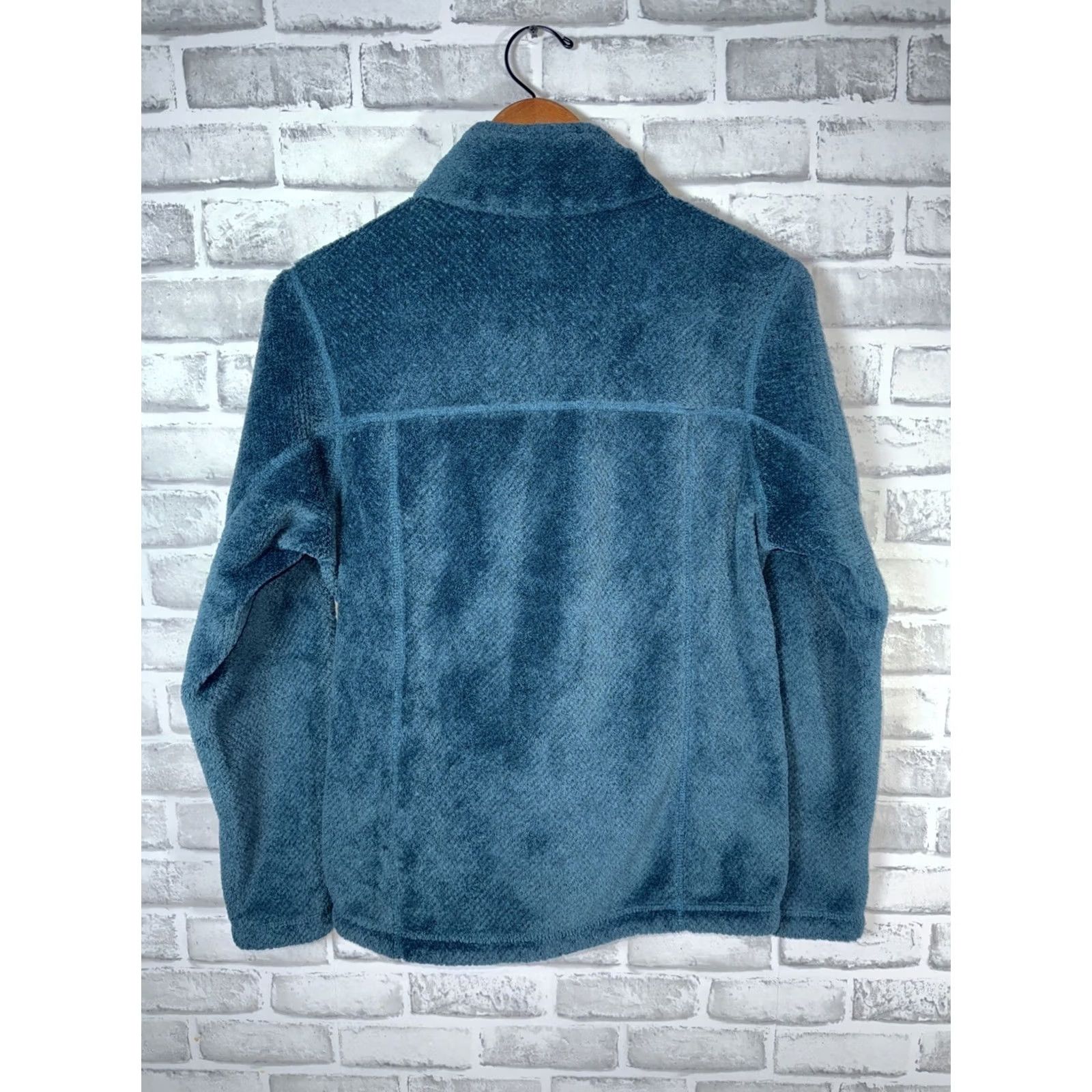 Patagonia Patagonia Womens Fleece Jacket Pullover Snap Button Teal Blue M Women Pullover M Size M / US 6-8 / IT 42-44 - 8 Thumbnail