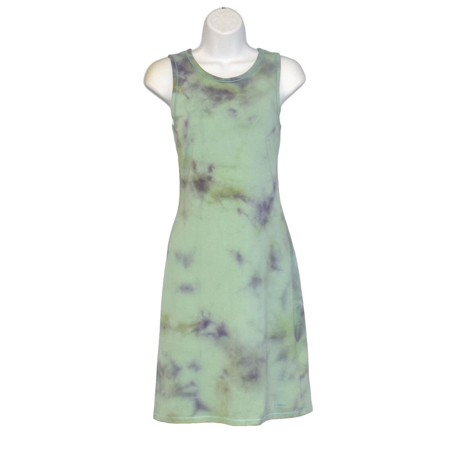 Patagonia PATAGONIA Aqua Motif Stretch Organic Cotton Tank Dress Sz XS Size XS / US 0-2 / IT 36-38 - 1 Thumbnail