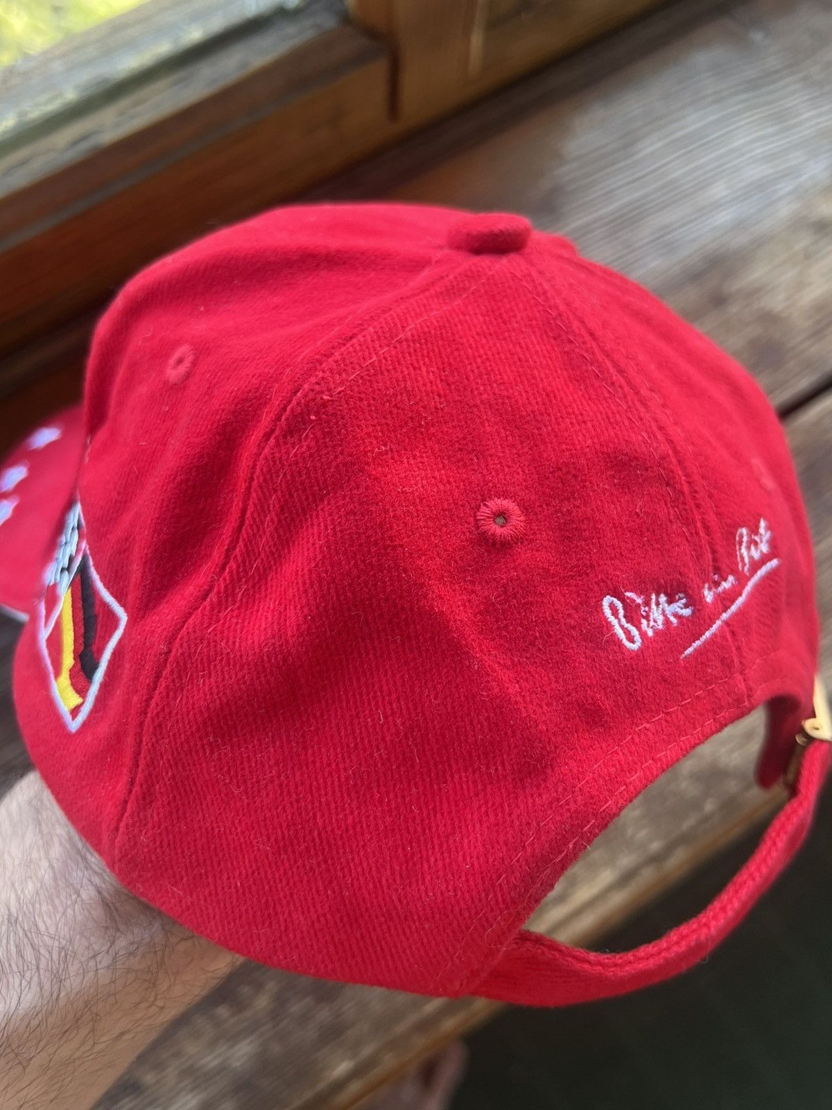 Vintage Vintage 90s Y2K Bitburger Racing Team Snapback Cap Size ONE SIZE - 8 Thumbnail