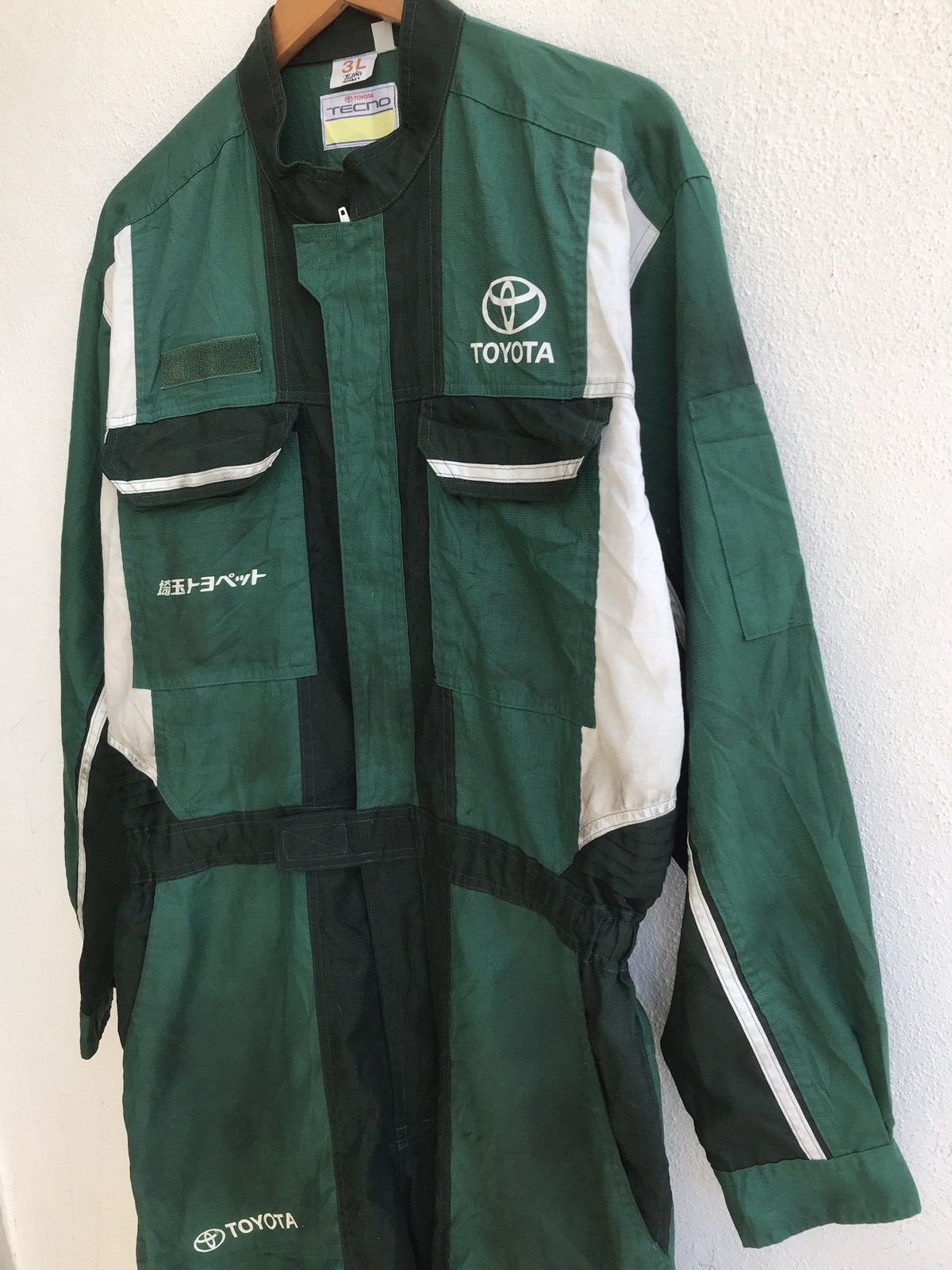 Japanese Brand Vintage Toyota Toyopet racing Coverall Size US XL / EU 56 / 4 - 3 Thumbnail