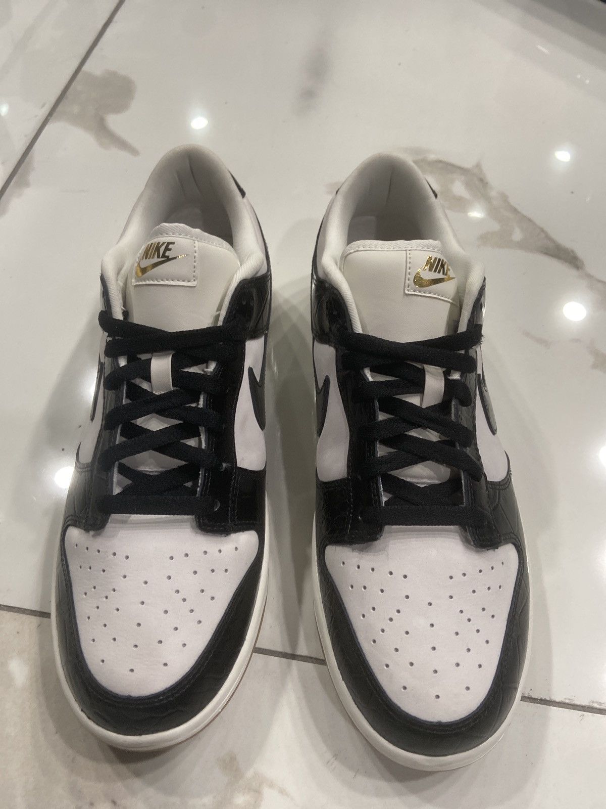 Nike Nike Dunk Low CROC Size US 11 / EU 44 - 3 Thumbnail