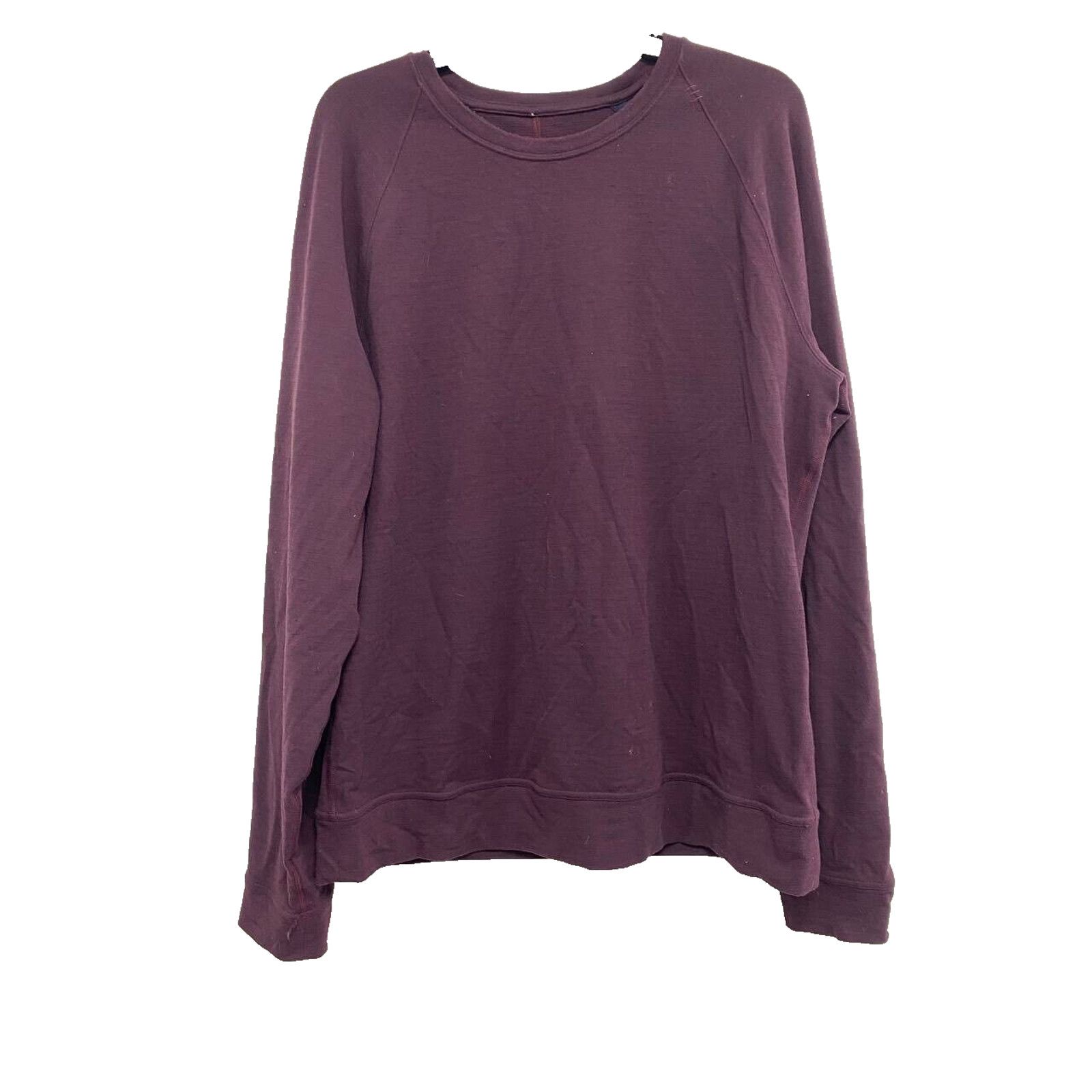 Lululemon Lululemon Maroon Long Sleeve Ventedtop Size XL A000411 Size XL / US 12-14 / IT 48-50 - 1 Thumbnail