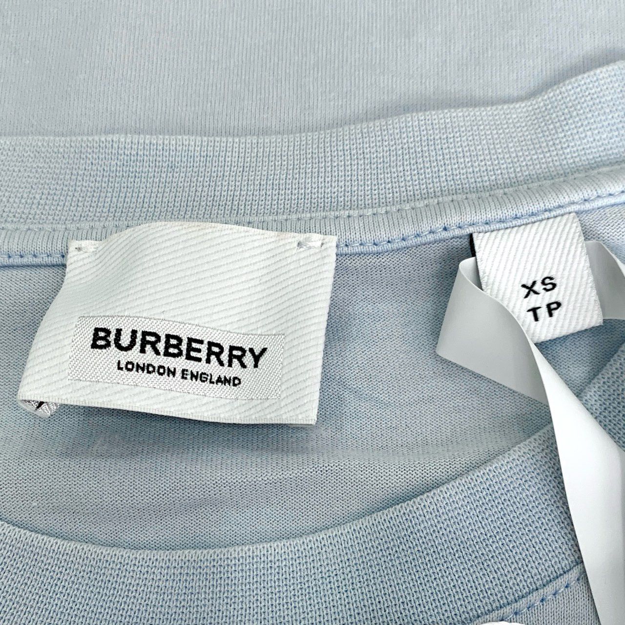 Burberry Burberry T-Shirt Blue TB Logo Printed Cotton Tee (Size XS) Size US XS / EU 42 / 0 - 4 Thumbnail