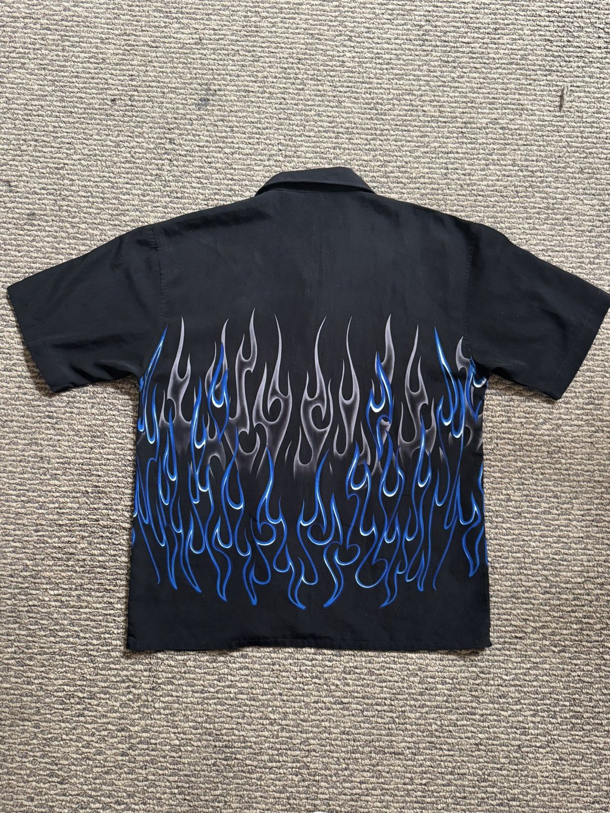 Other Korean Flame Shirt Prada Style Size US L / EU 52-54 / 3 - 2 Thumbnail